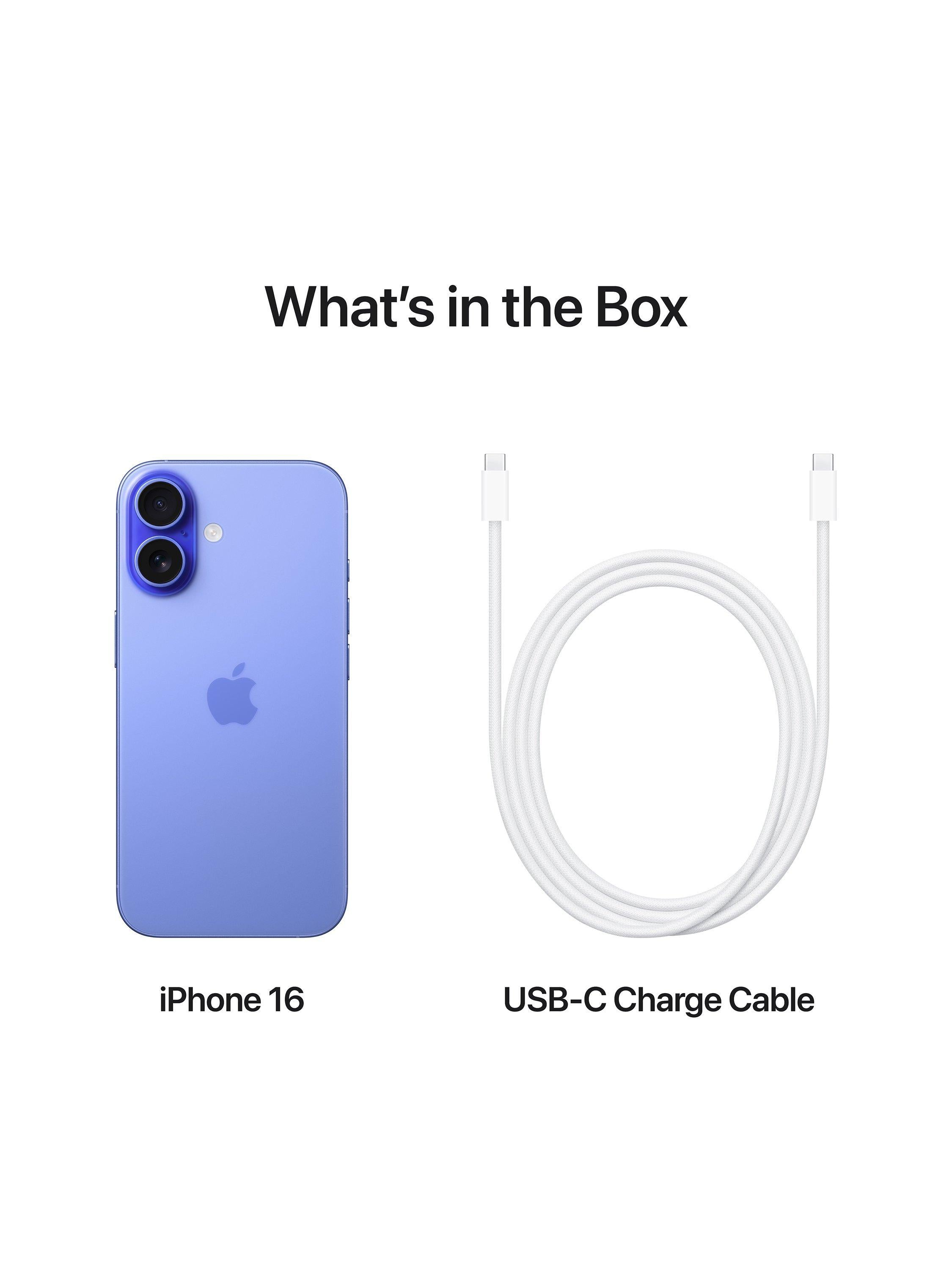 iPhone 16, iOS, 6.1", 5G, SIM Free, 128GB