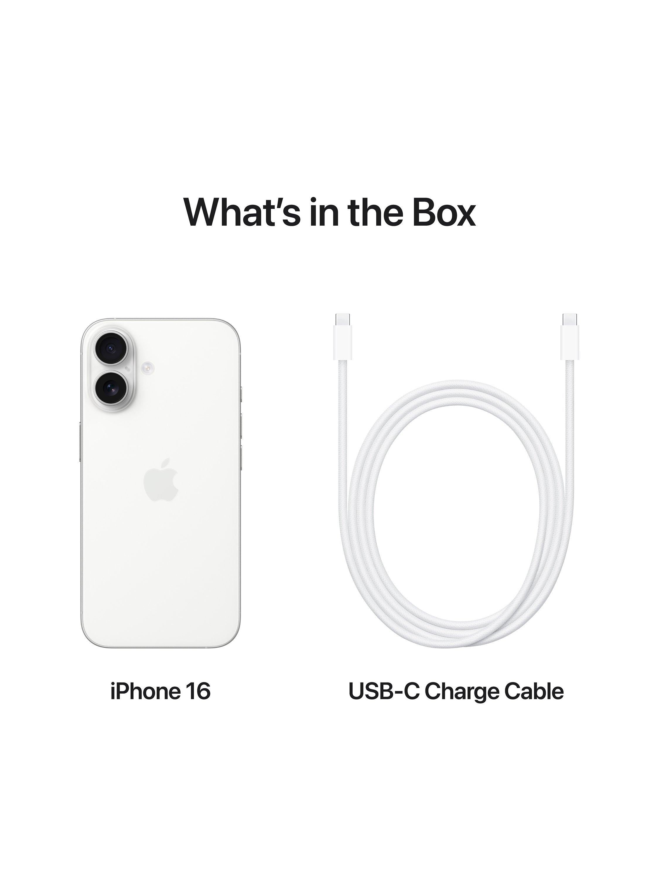 iPhone 16, iOS, 6.1", 5G, SIM Free, 128GB