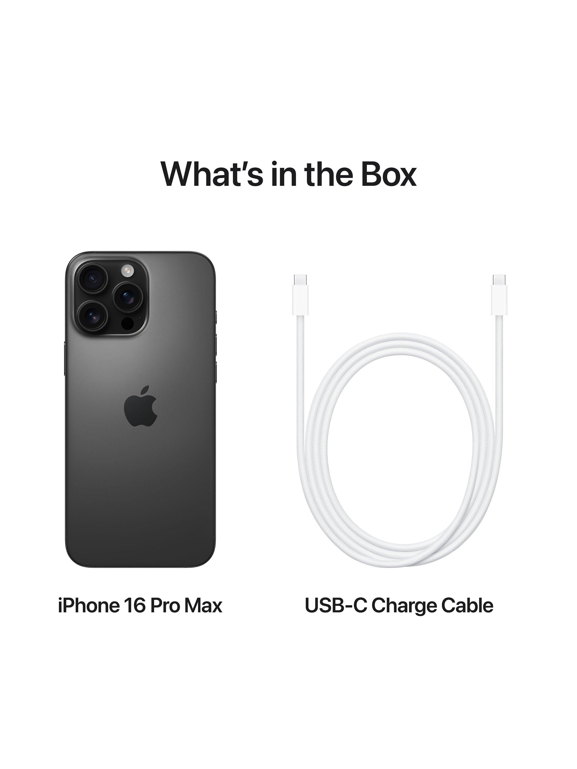 iPhone 16 Pro Max, iOS, 6.9", 5G, SIM Free, 512GB