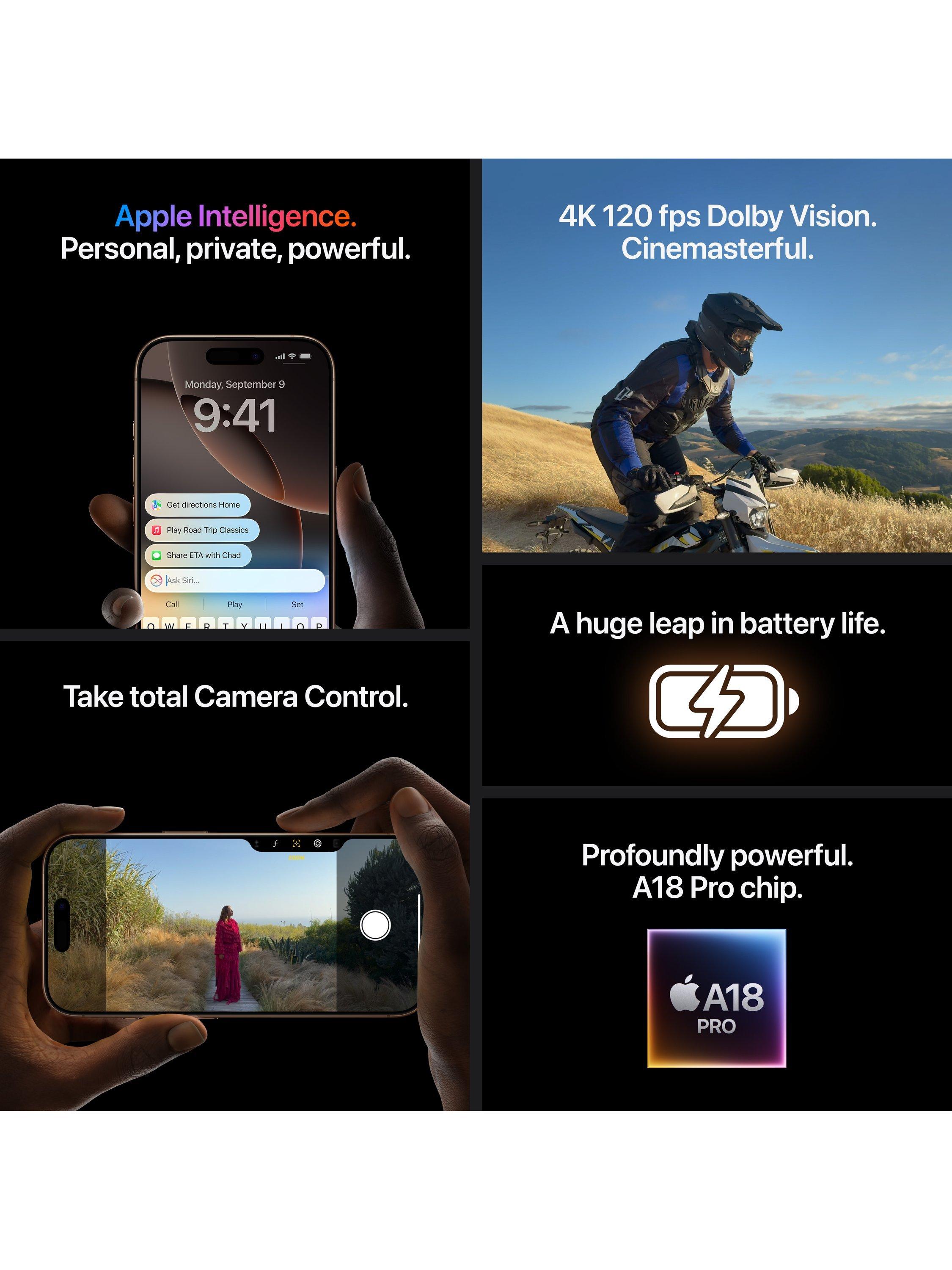iPhone 16 Pro Max, iOS, 6.9", 5G, SIM Free, 512GB