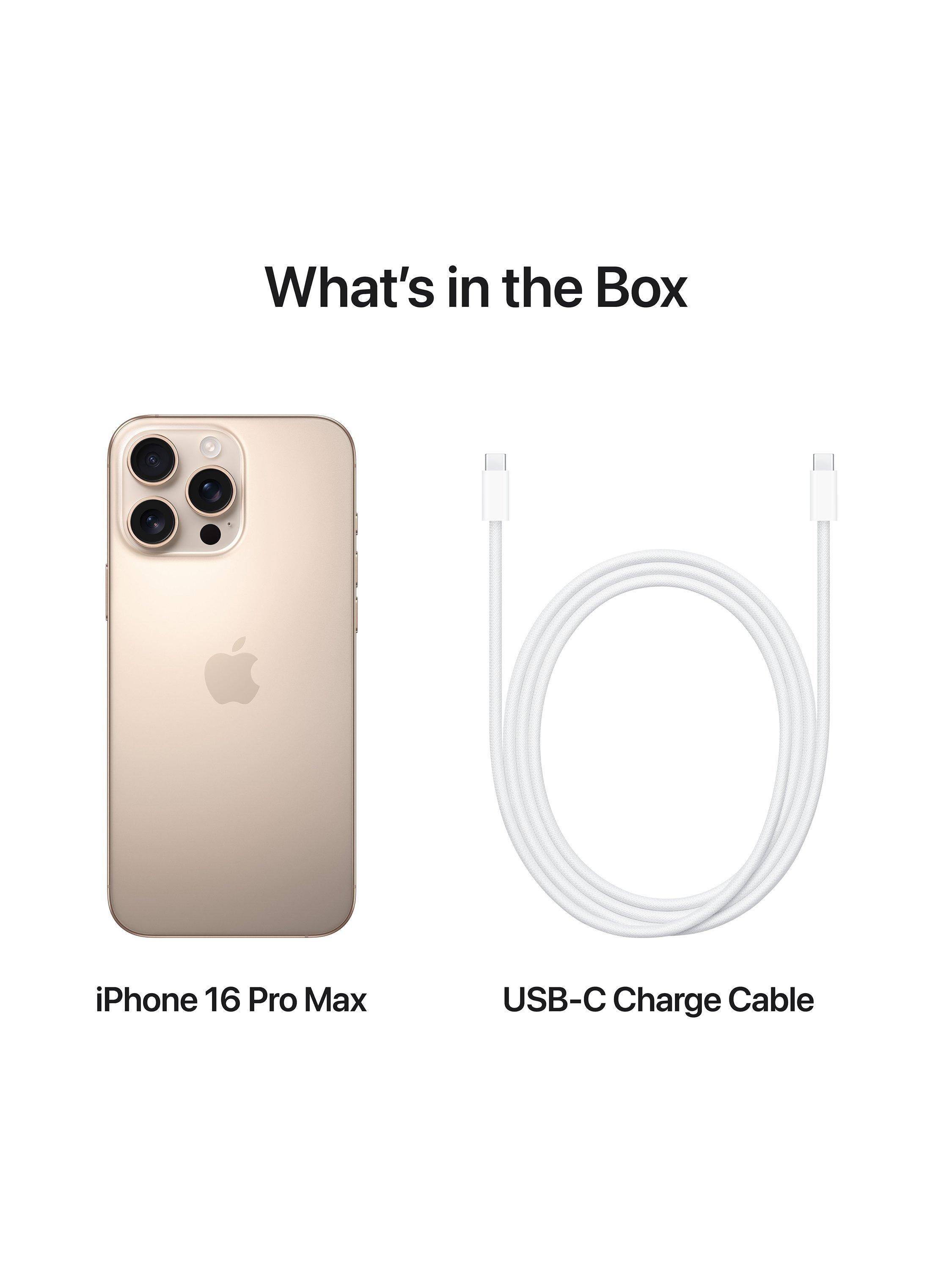 iPhone 16 Pro Max, iOS, 6.9", 5G, SIM Free, 512GB