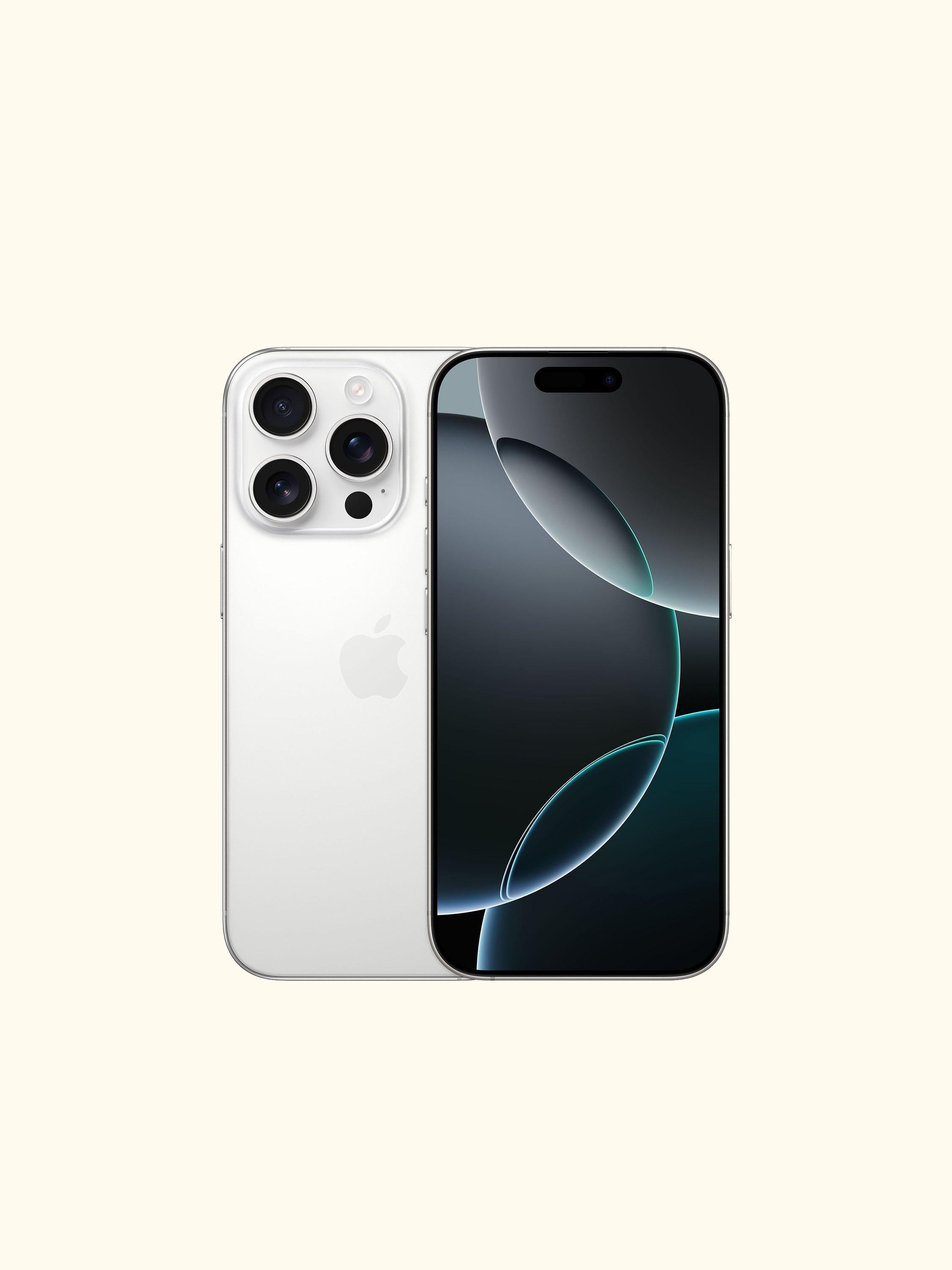 iPhone 16 Pro, iOS, 6.3", 5G, SIM Free, 512GB, White Titanium