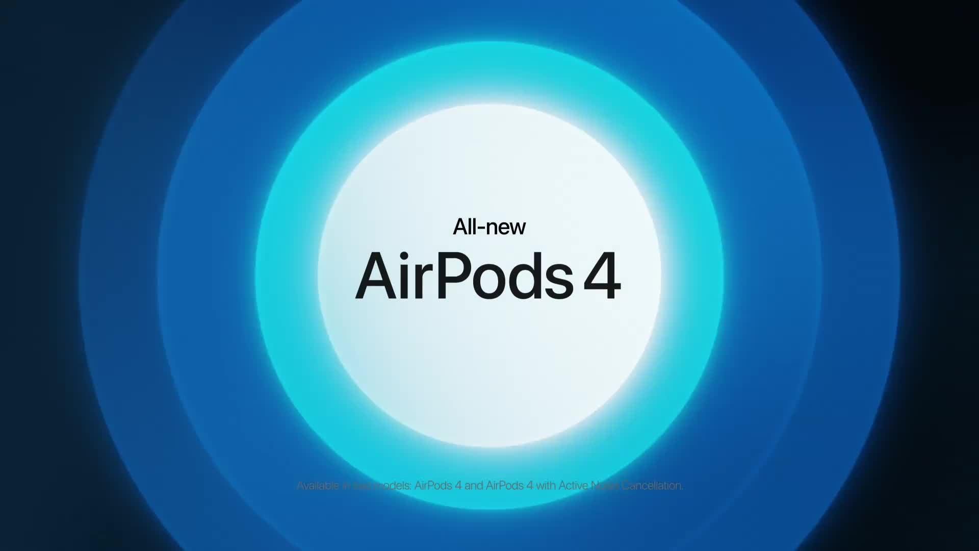 AirPods (4th Generation) with USB-C Charging Case, 2024