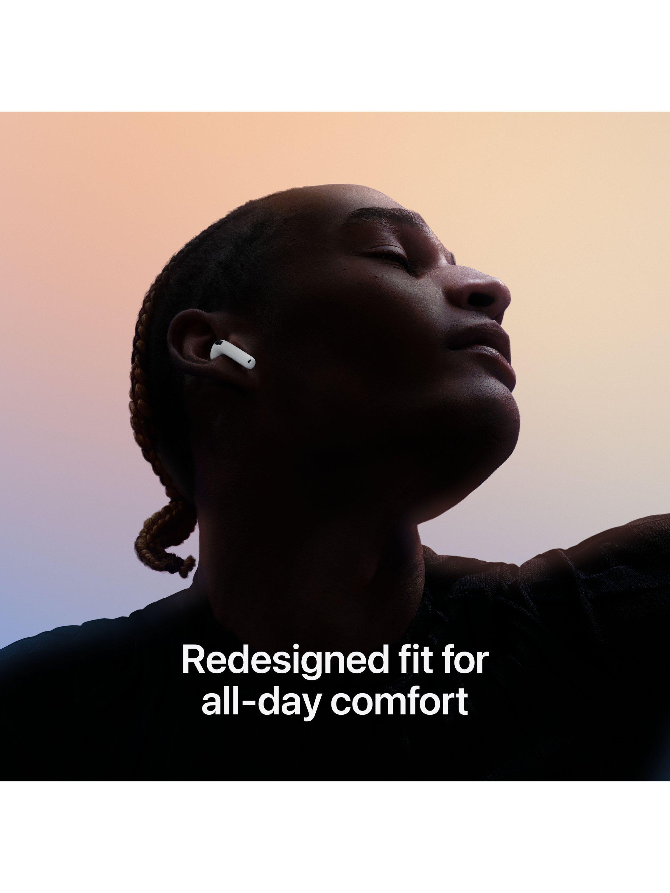 AirPods (4th Generation) with Active Noise Cancellation & USB-C Charging Case, 2024