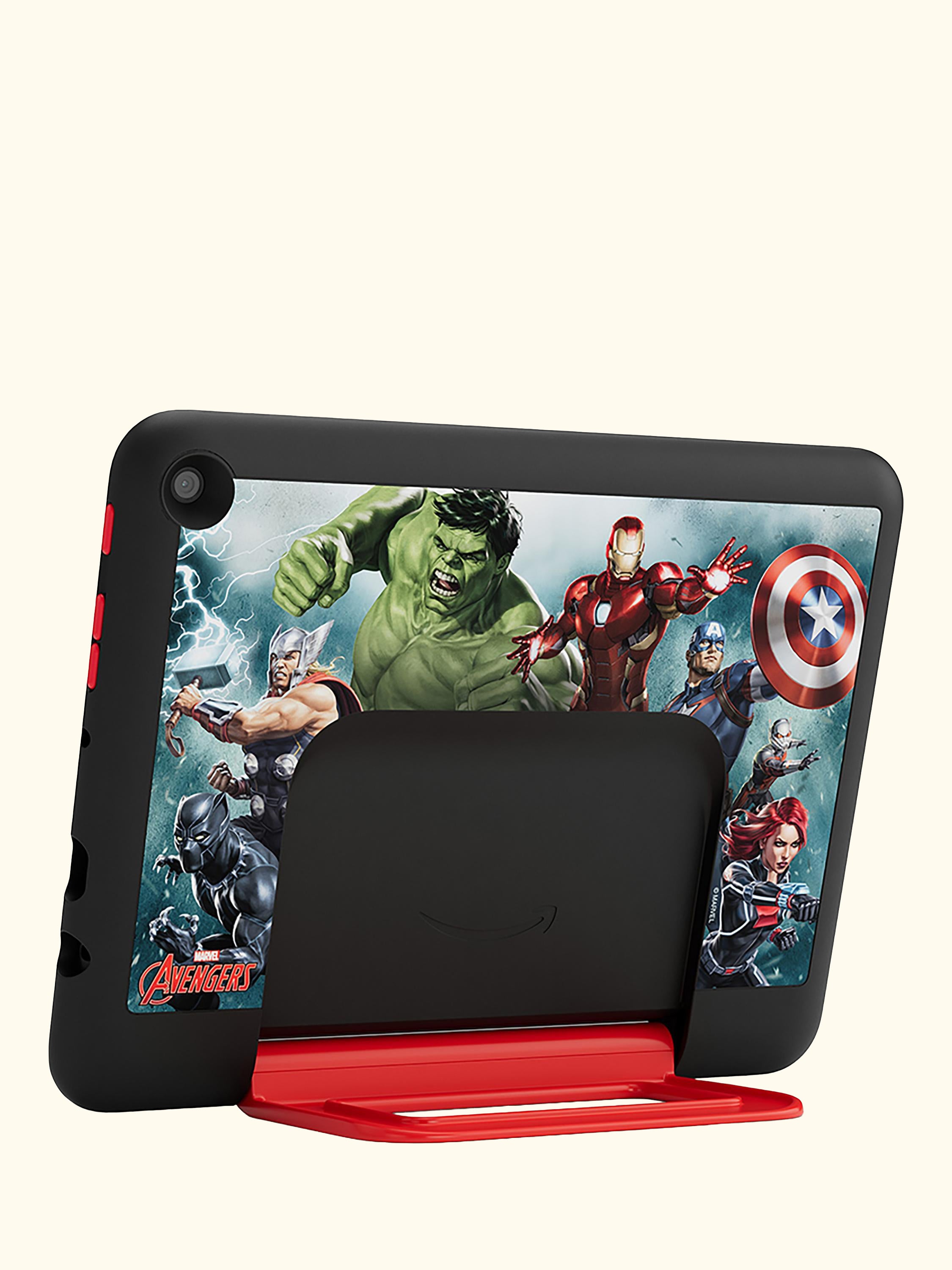Fire HD 8 Tablet Kids Pro Edition (2024) for ages 6-12 with Slim Case & Parental Controls, Hexa-core, Fire OS, Wi-Fi, 32GB, 8", Marvel Avengers