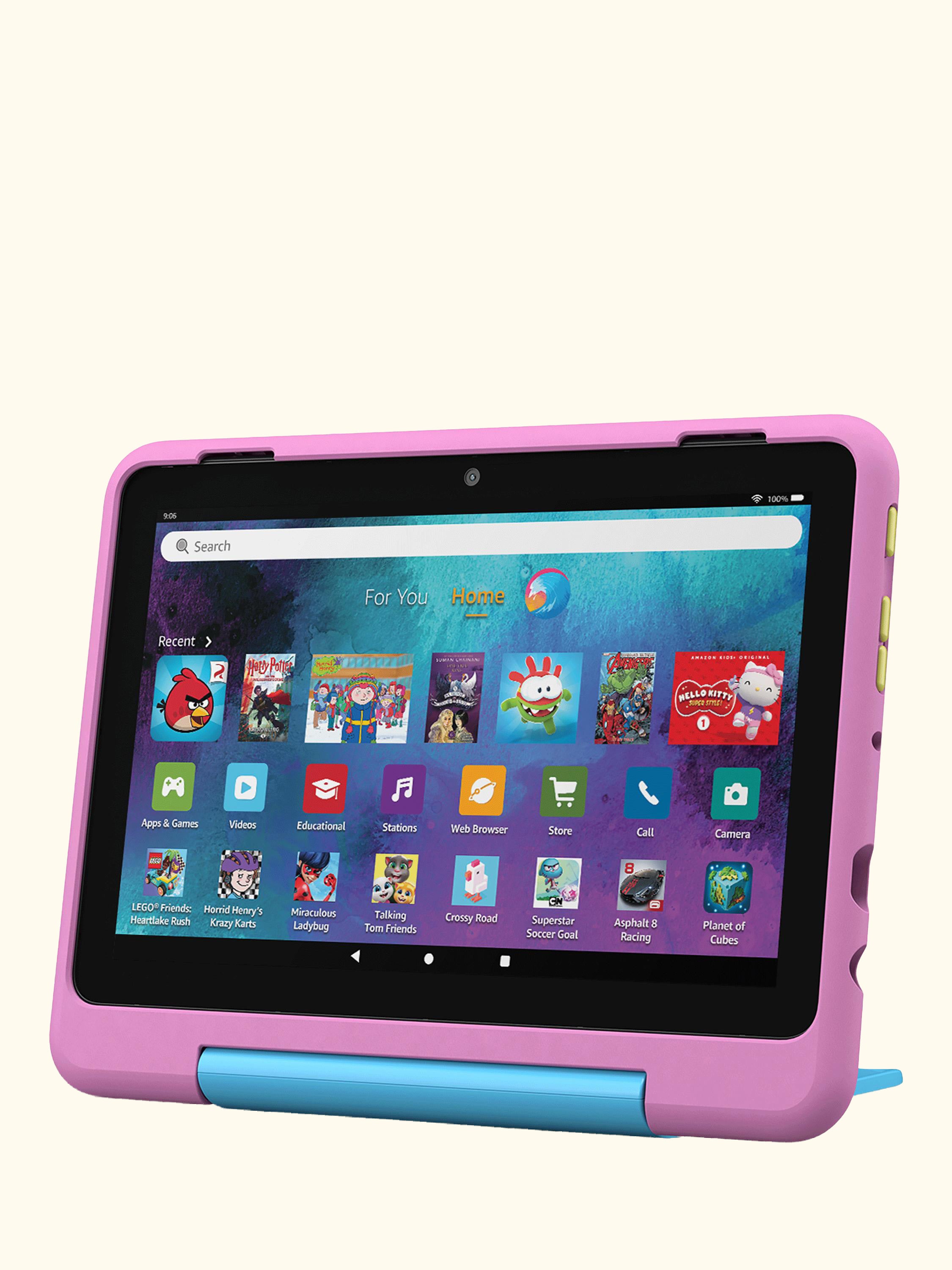 Fire HD 8 Tablet Kids Pro Edition (2024) for ages 6-12 with Slim Case & Parental Controls, Hexa-core, Fire OS, Wi-Fi, 32GB, 8", Marvel Avengers