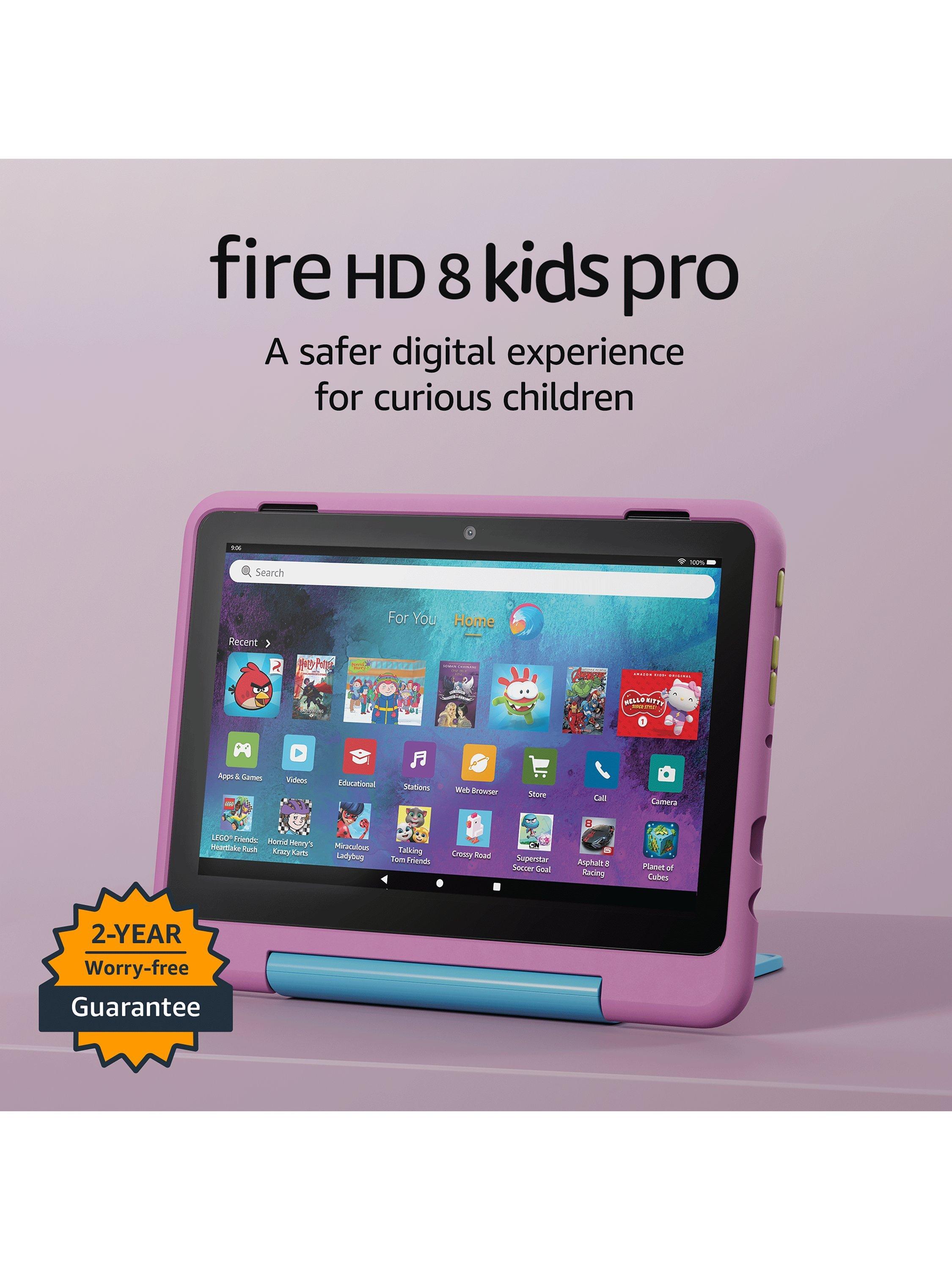 Fire HD 8 Tablet Kids Pro Edition (2024) for ages 6-12 with Slim Case & Parental Controls, Hexa-core, Fire OS, Wi-Fi, 32GB, 8", Marvel Avengers