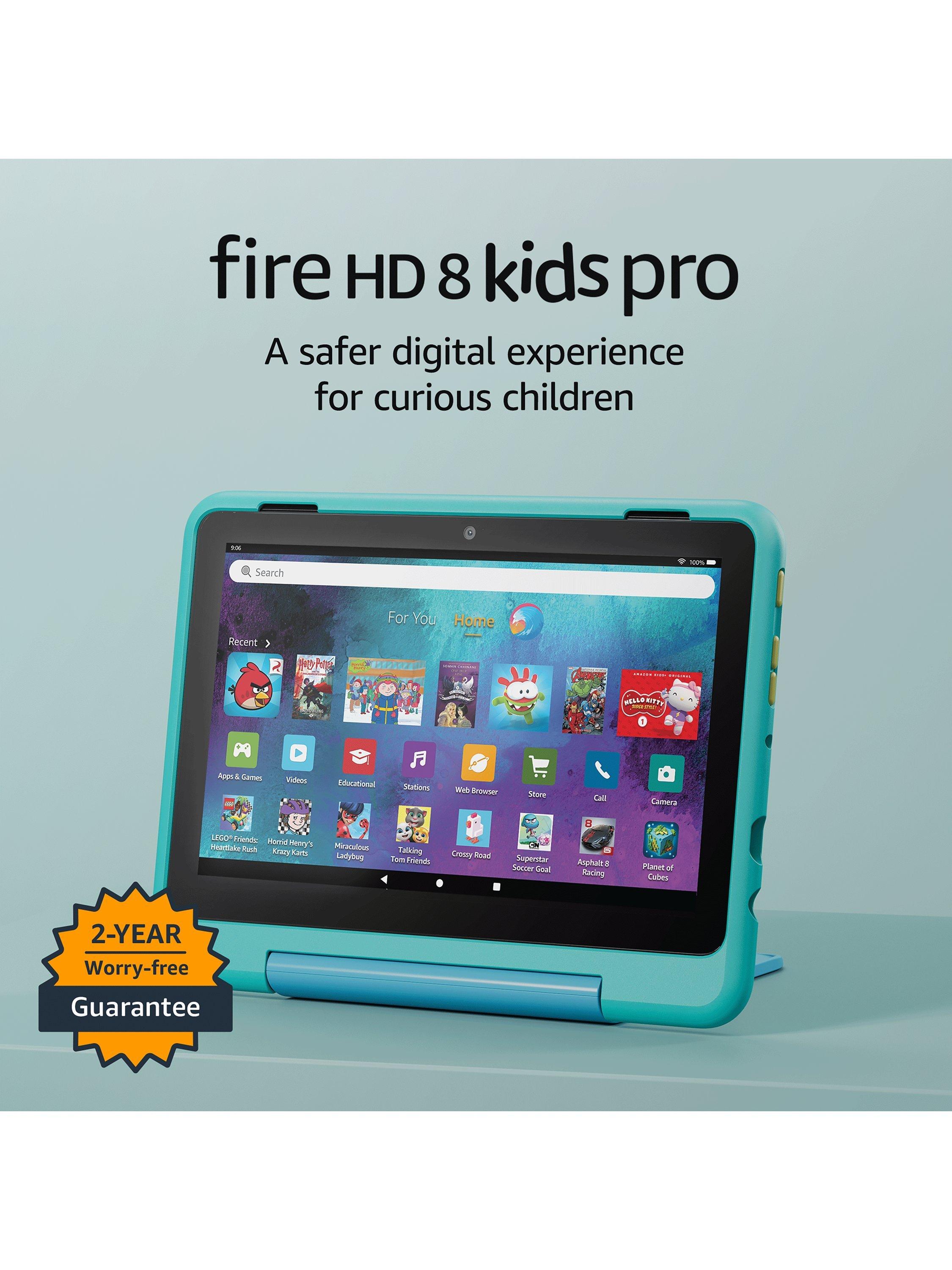 Fire HD 8 Tablet Kids Pro Edition (2024) for ages 6-12 with Slim Case & Parental Controls, Hexa-core, Fire OS, Wi-Fi, 32GB, 8", Marvel Avengers