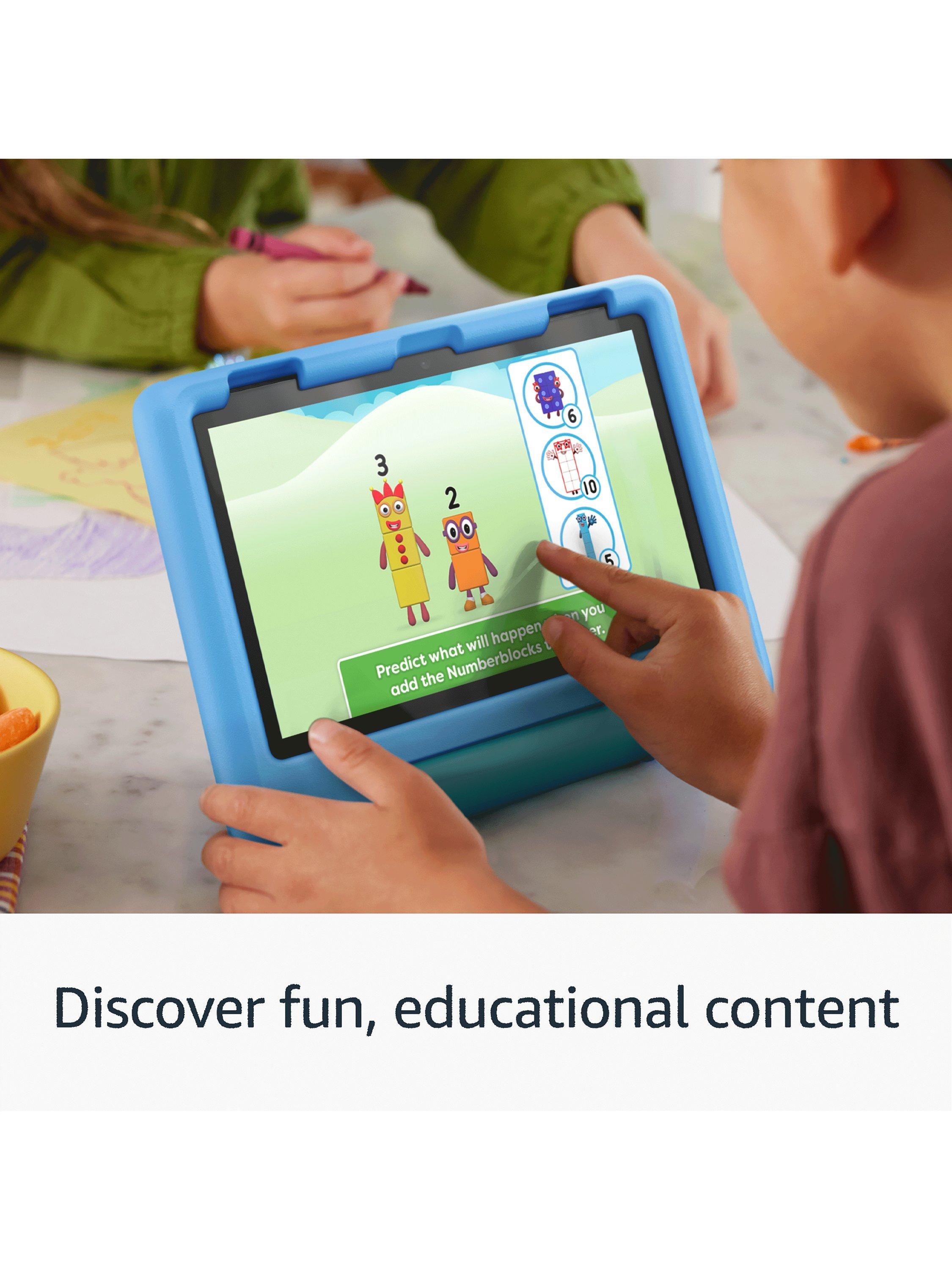Fire HD 8 Tablet Kids Edition (2024) for ages 3-7 with Kid-Proof Case & Parental Controls, Hexa-core, Fire OS, Wi-Fi, 32GB, 8"