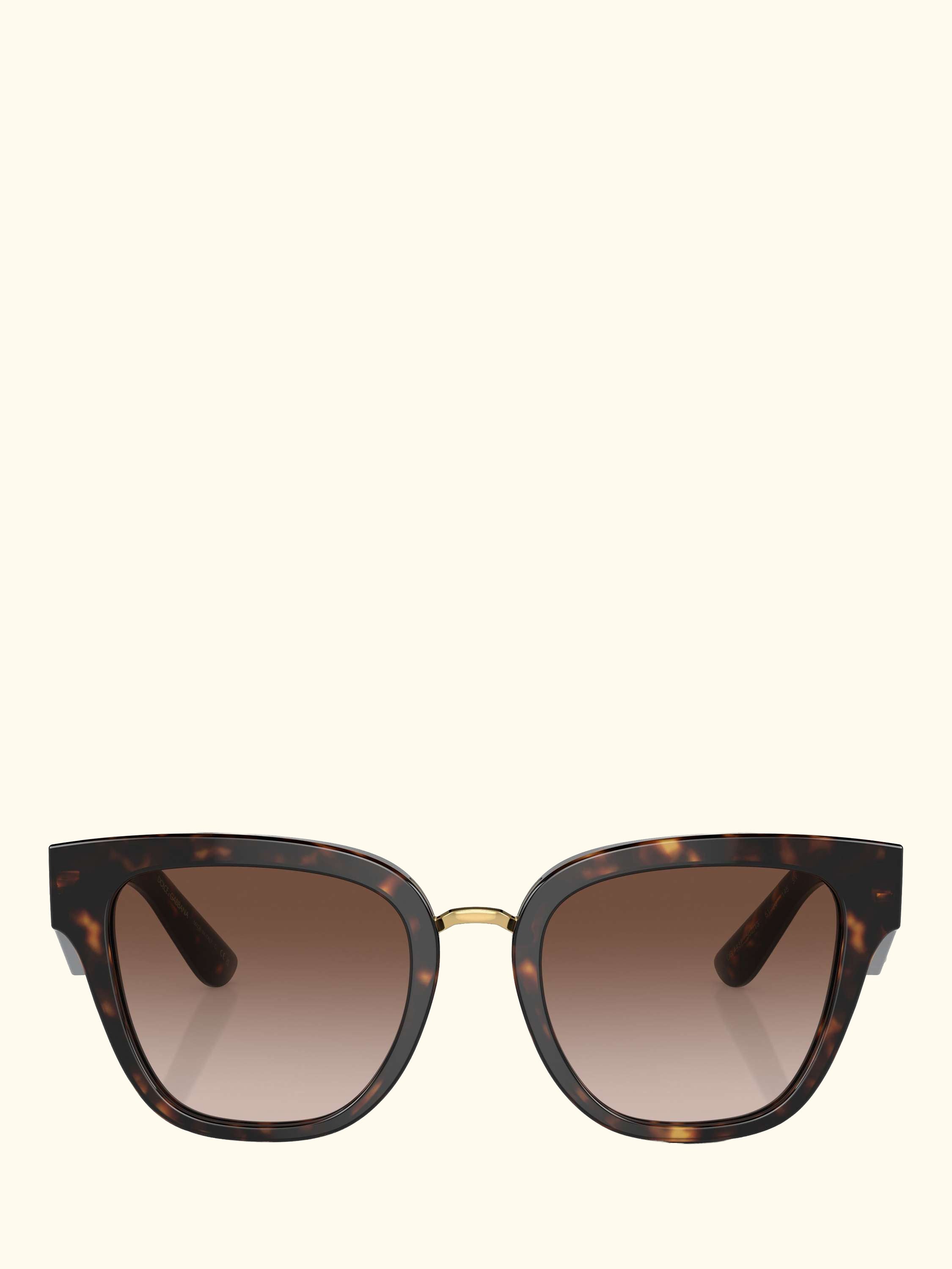 DG4437 Women's Butterfly Sunglasses, Havana