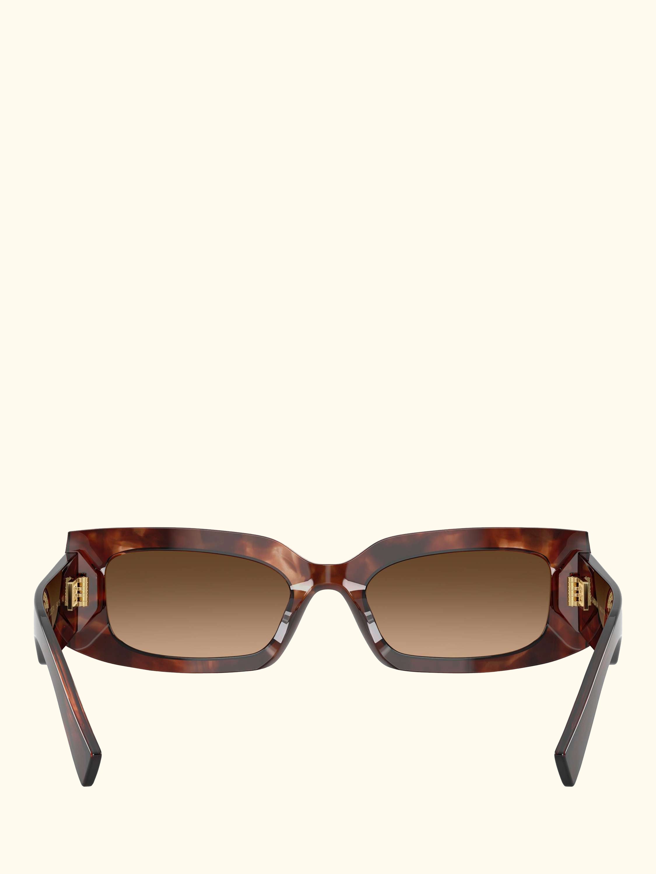 DG4479 Women's Rectangular Sunglasses, Dark Red Havana