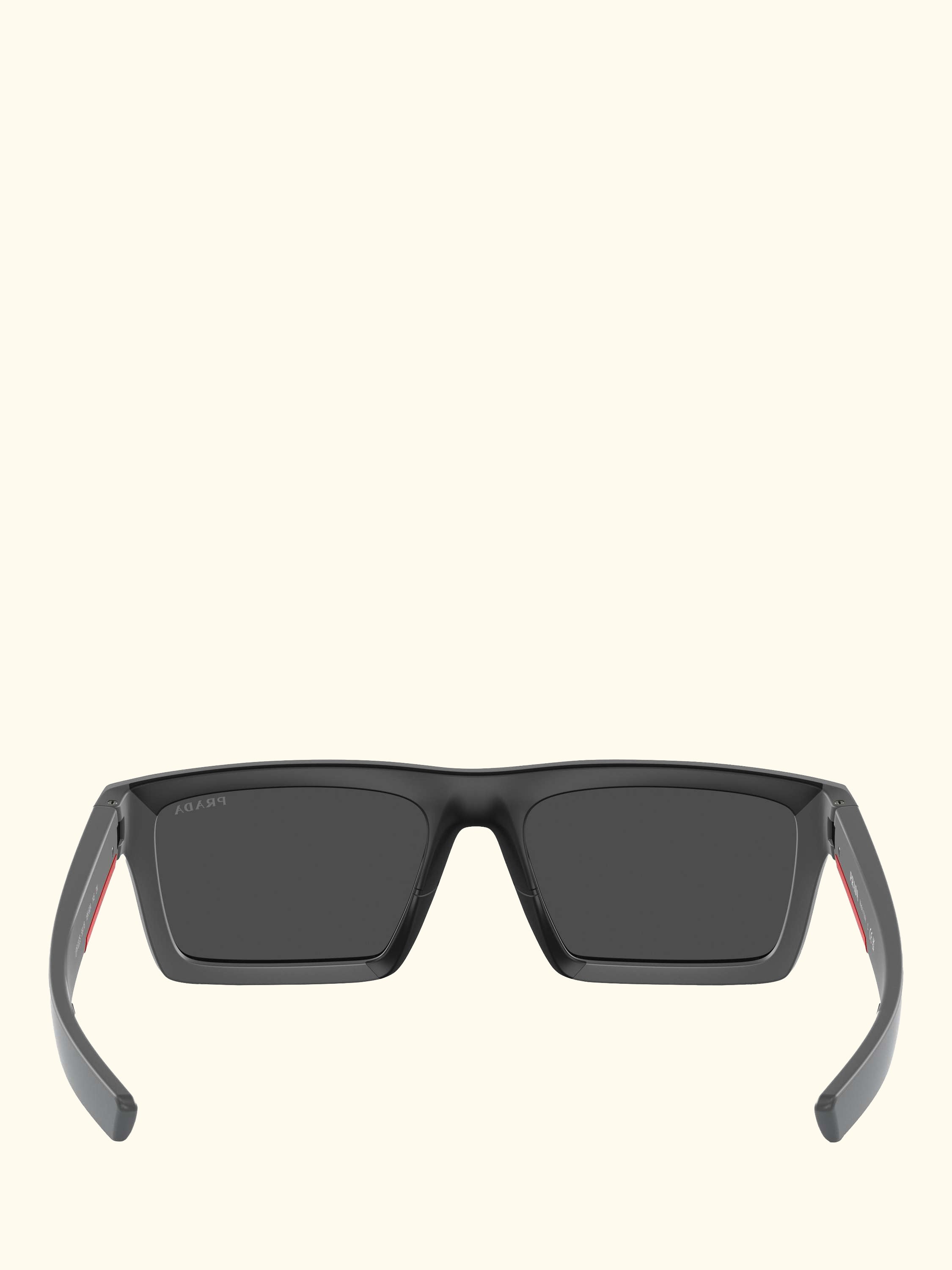 PS02ZSU Men's Rectangular Sunglasses, Grey