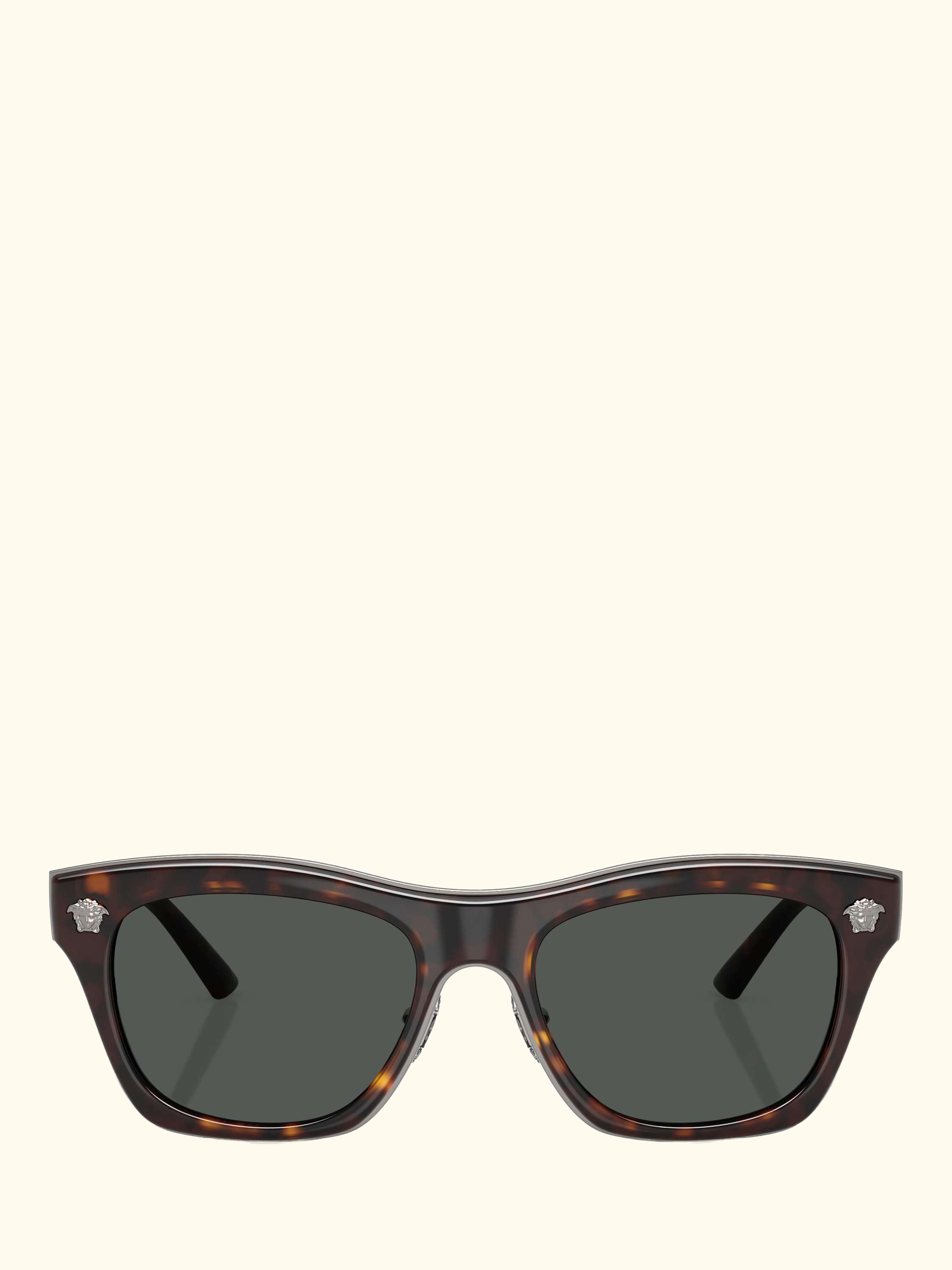 VE2272 Men's Rectangular Sunglasses, Havana