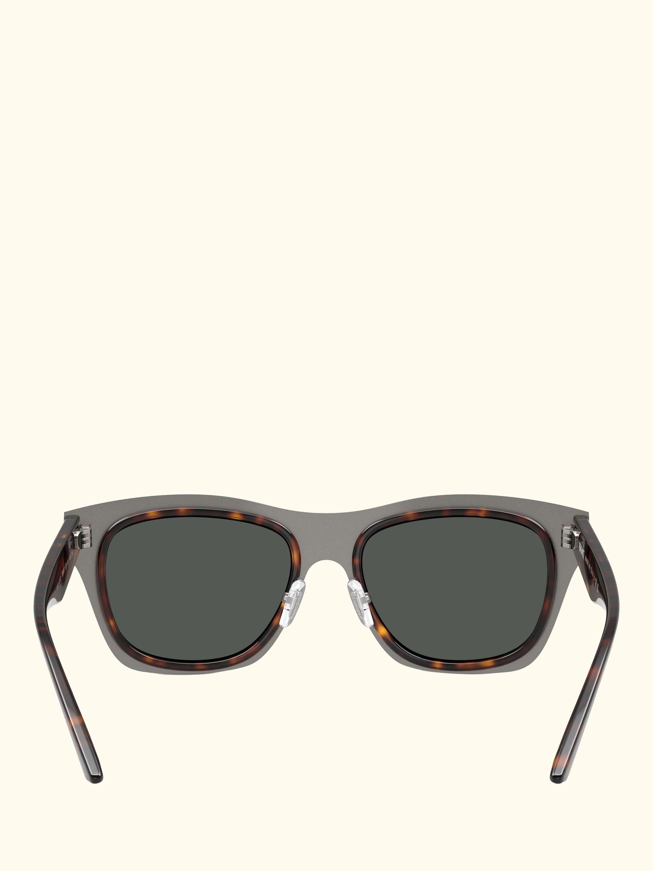 VE2272 Men's Rectangular Sunglasses, Havana
