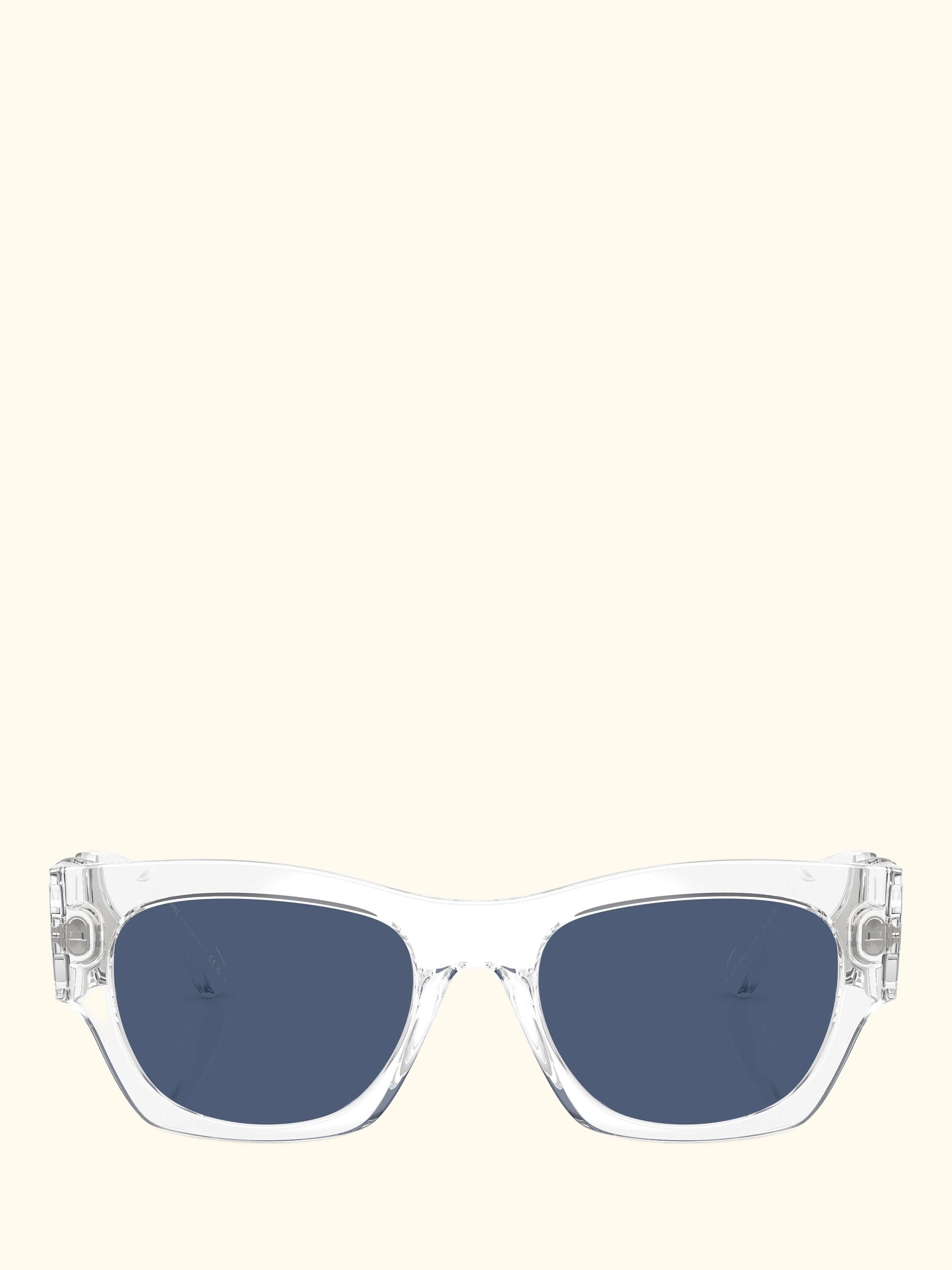 0VE4479U Rectangular Sunglasses, Crystal