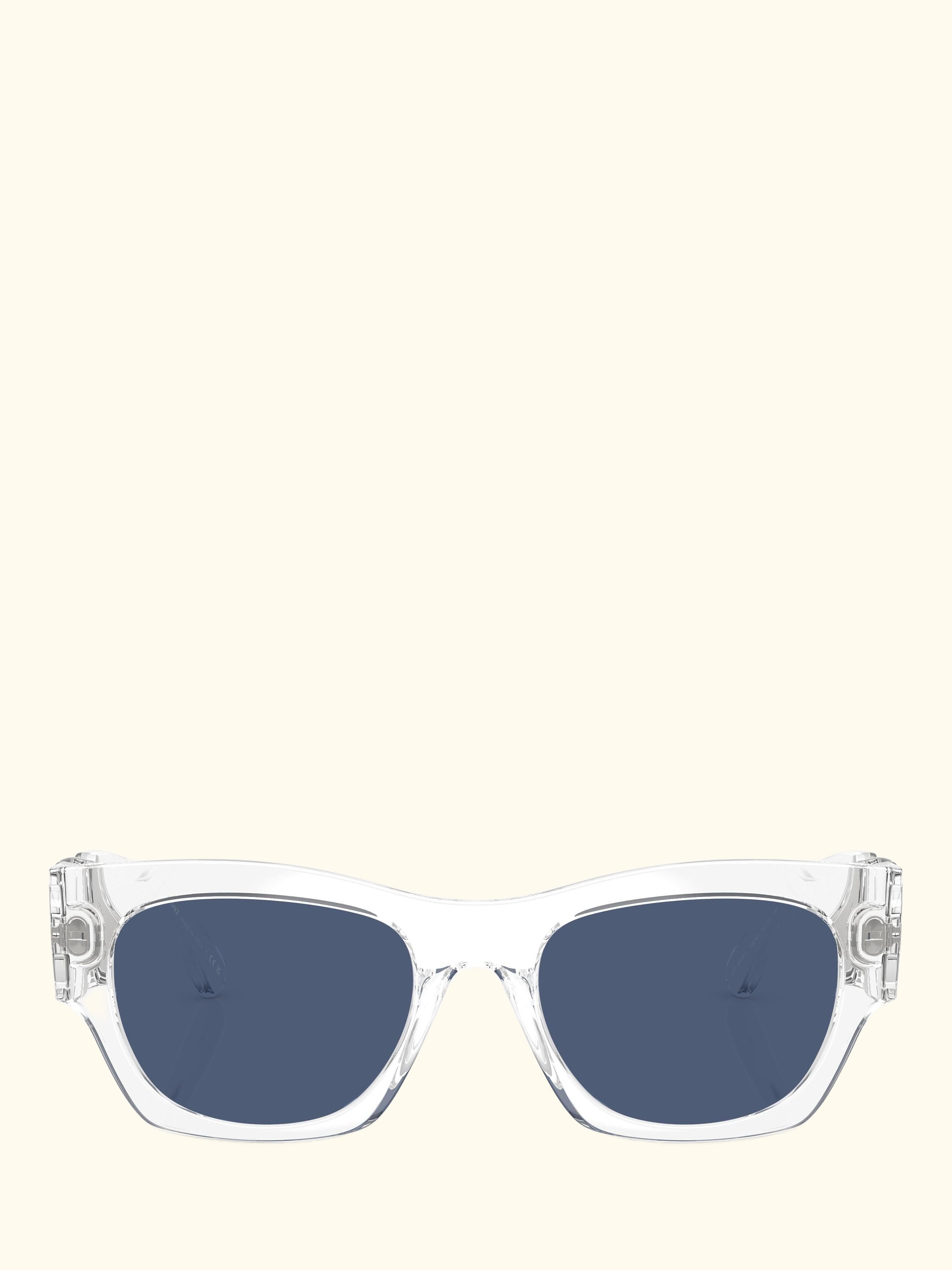 0VE4479U Rectangular Sunglasses, Crystal