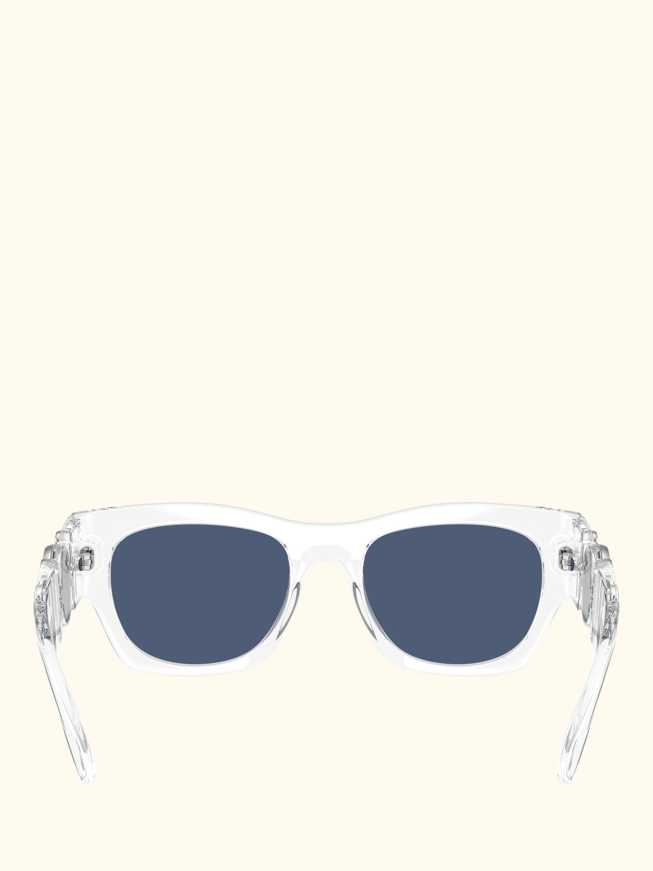 0VE4479U Rectangular Sunglasses, Crystal