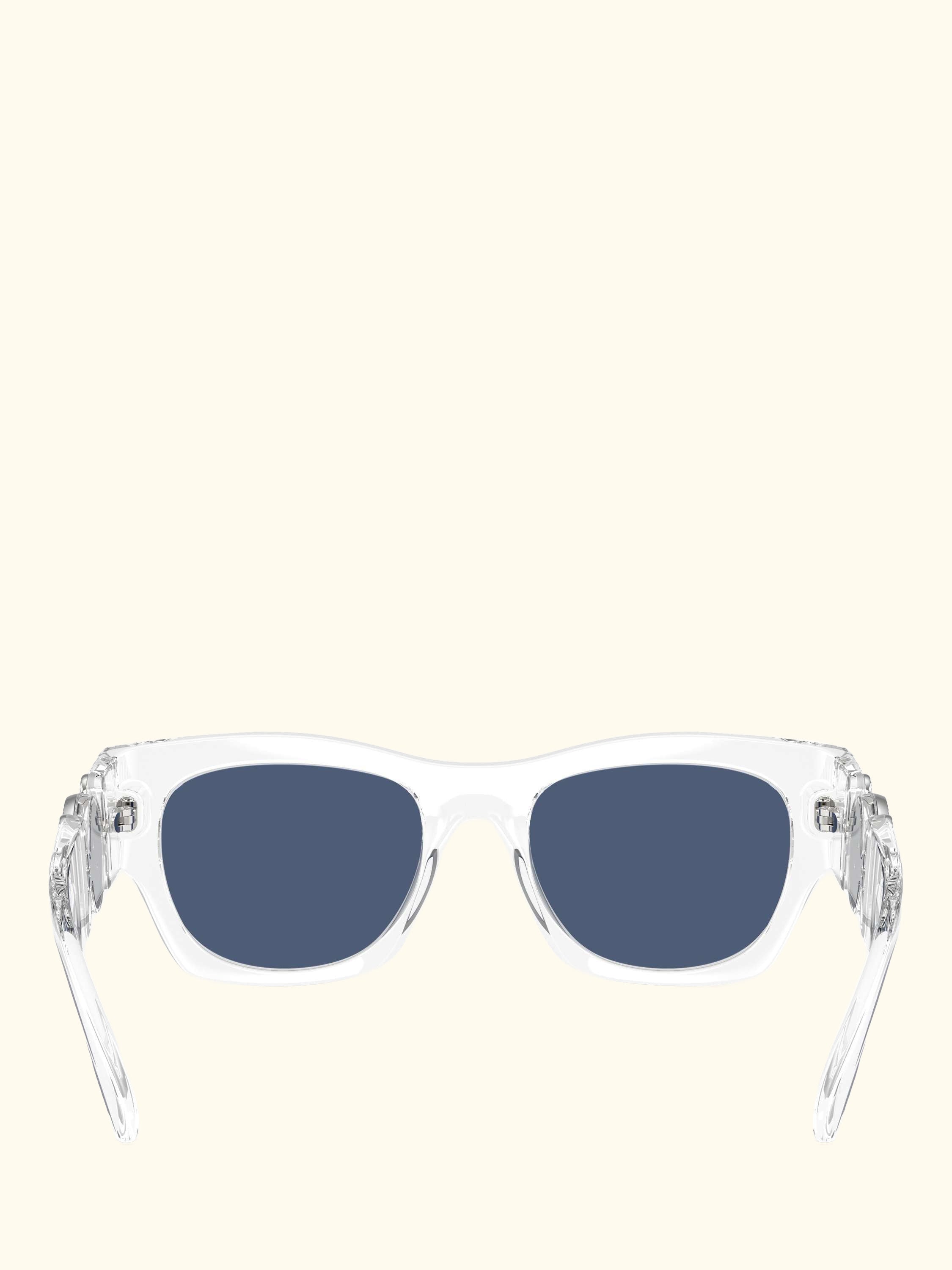 0VE4479U Rectangular Sunglasses, Crystal