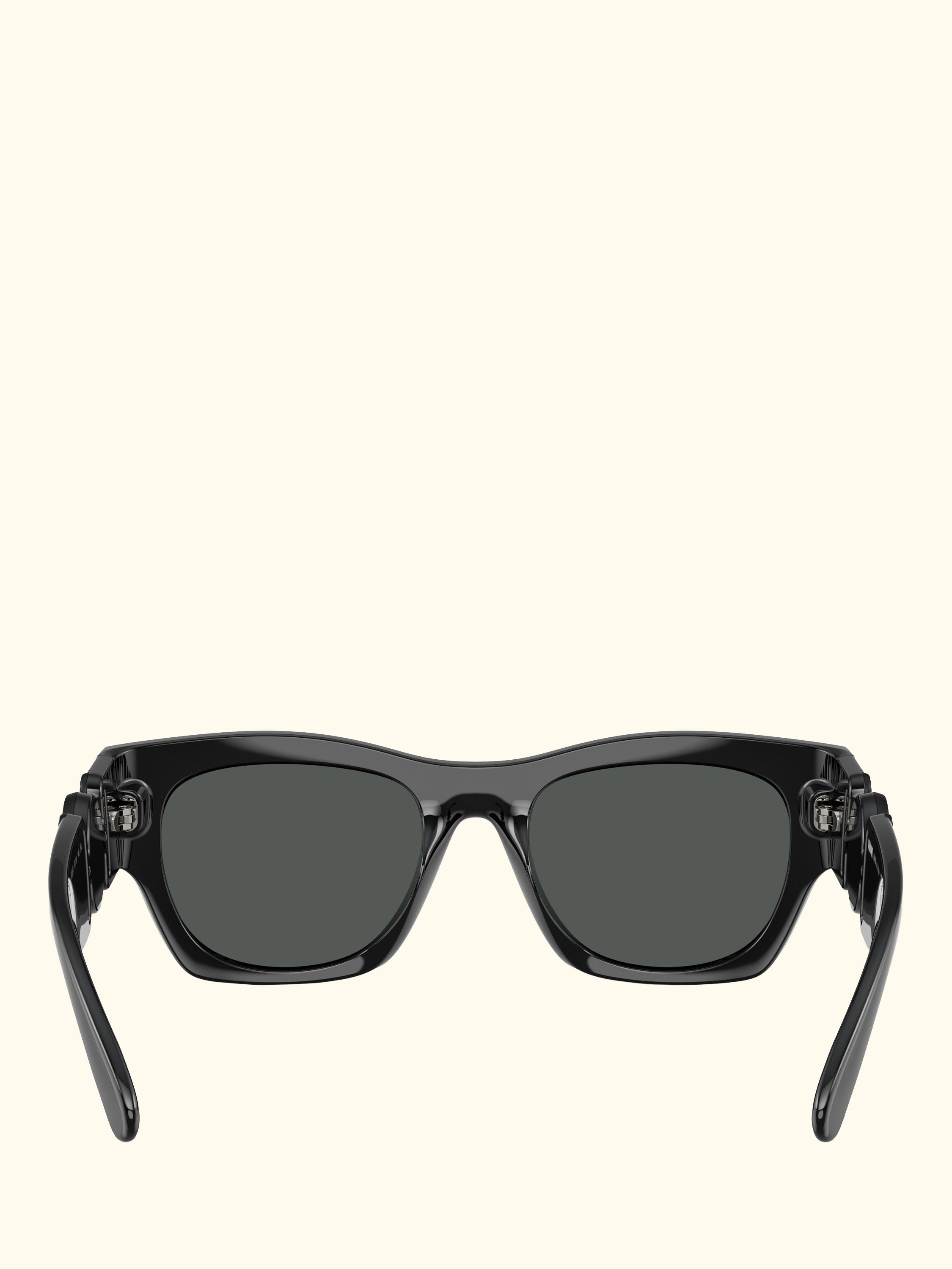 0VE4479U Rectangular Sunglasses, Black