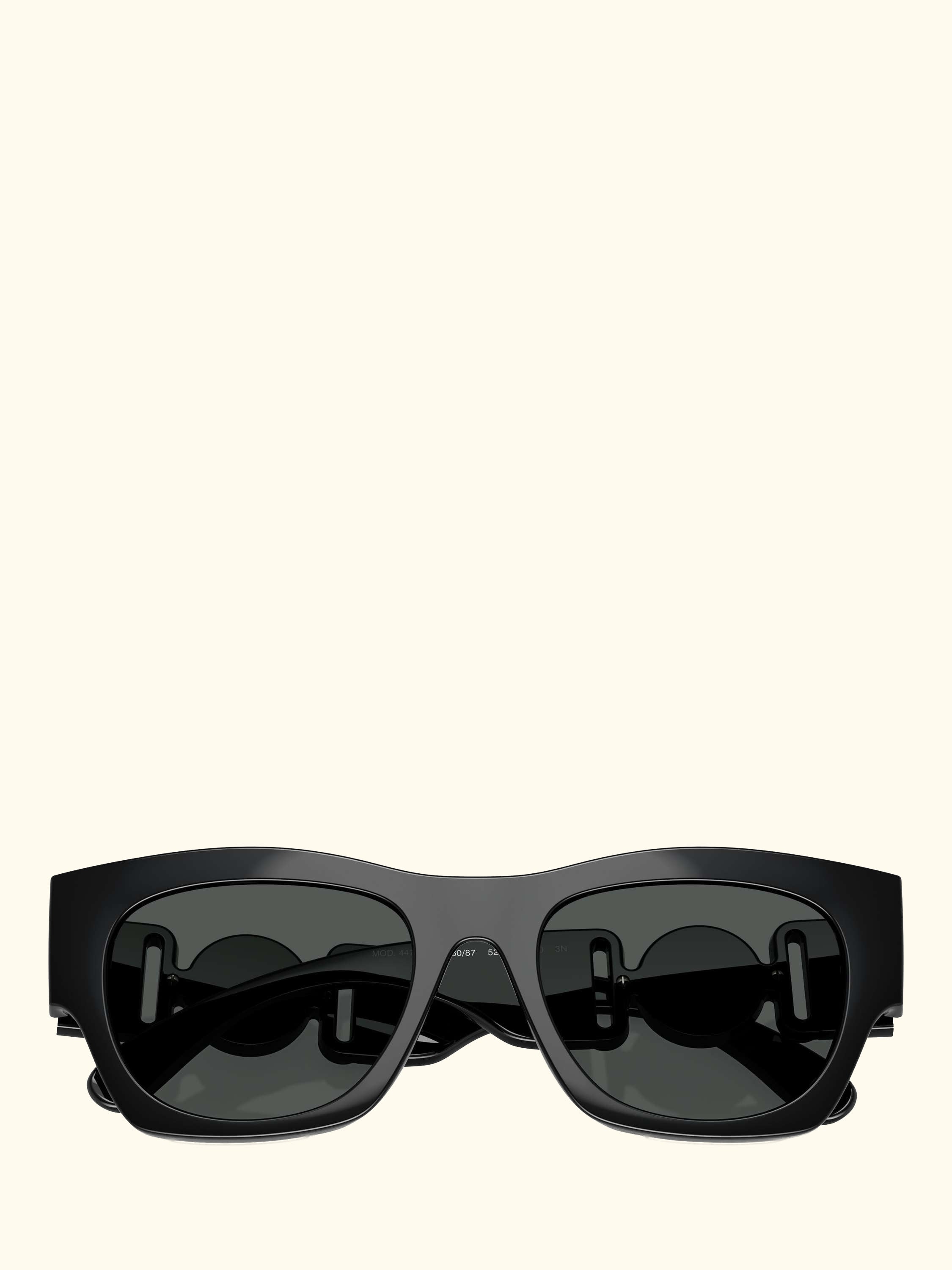 0VE4479U Rectangular Sunglasses, Black