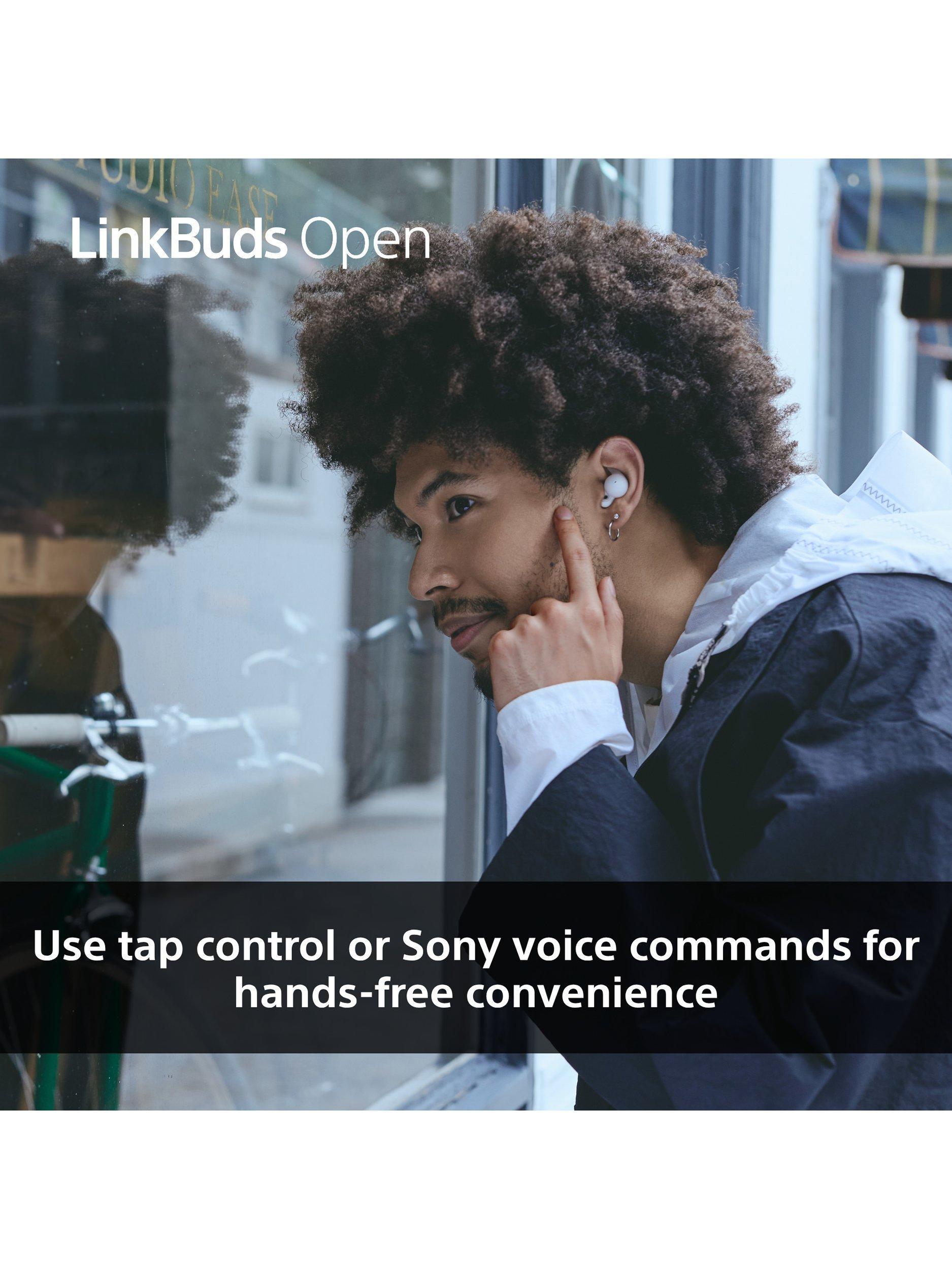 WF-L910 LinkBuds Open True Wireless Bluetooth In-Ear Headphones with Open Ring Design & Mic/Remote