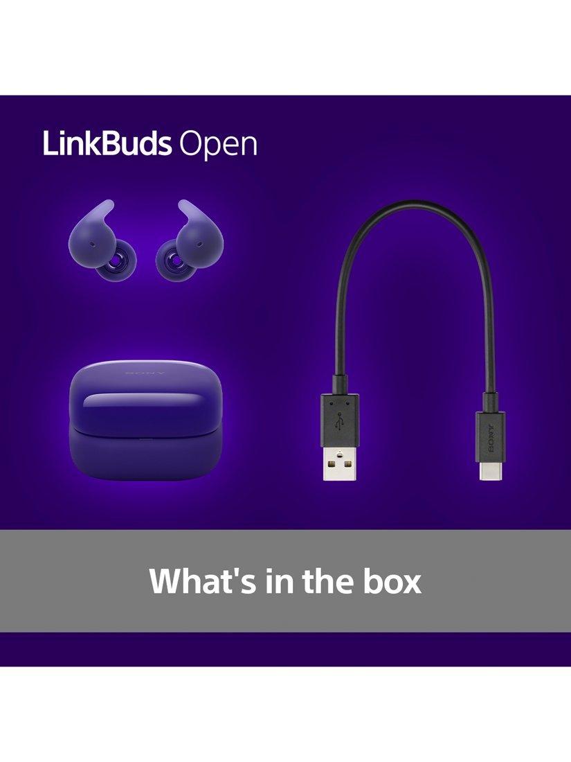WF-L910 LinkBuds Open True Wireless Bluetooth In-Ear Headphones with Open Ring Design & Mic/Remote