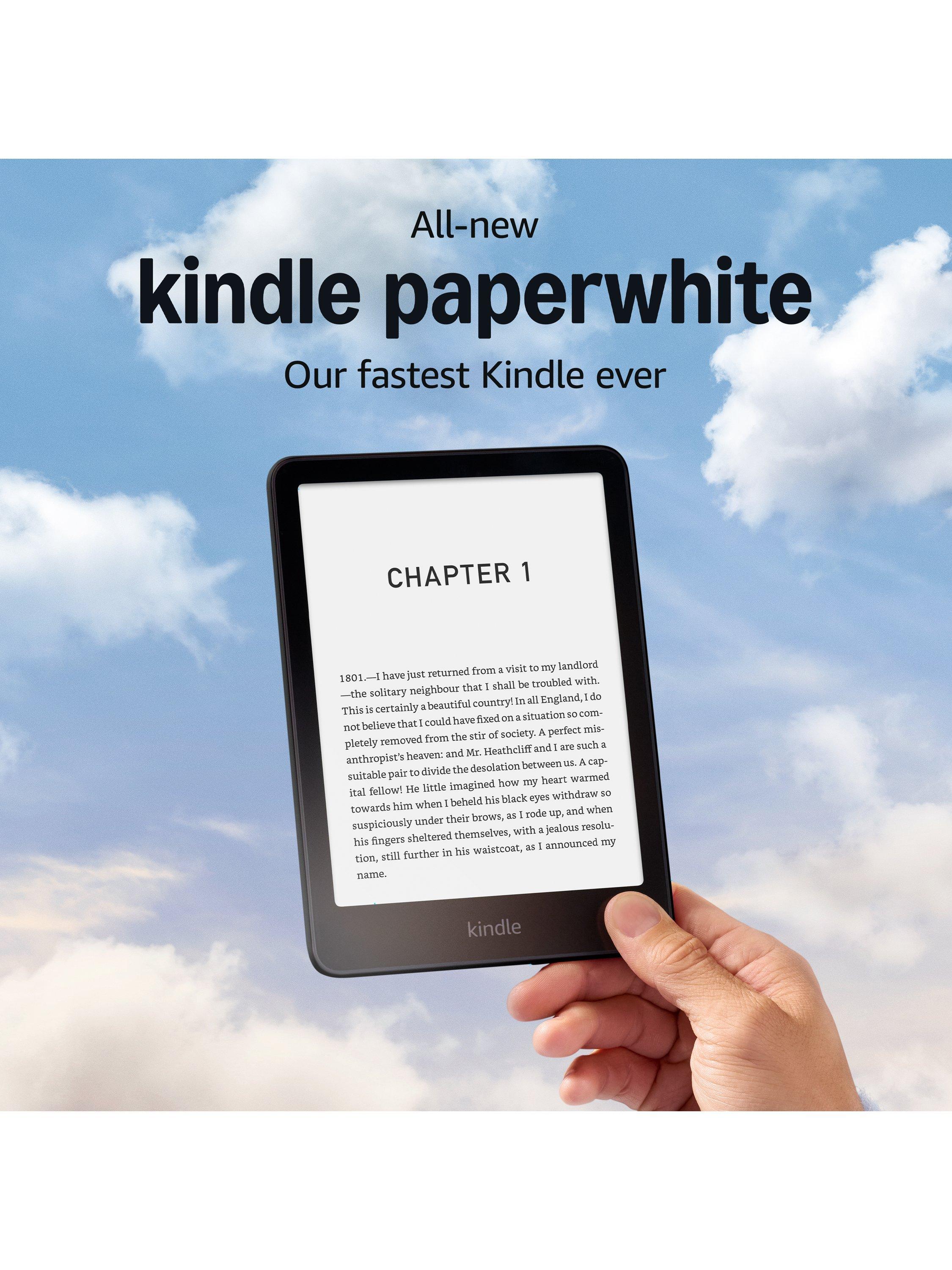 Kindle Paperwhite (2024), Waterproof eReader, 7" High Resolution Illuminated Touch Screen with Adjustable Warm Light, 16GB, with Special Offers