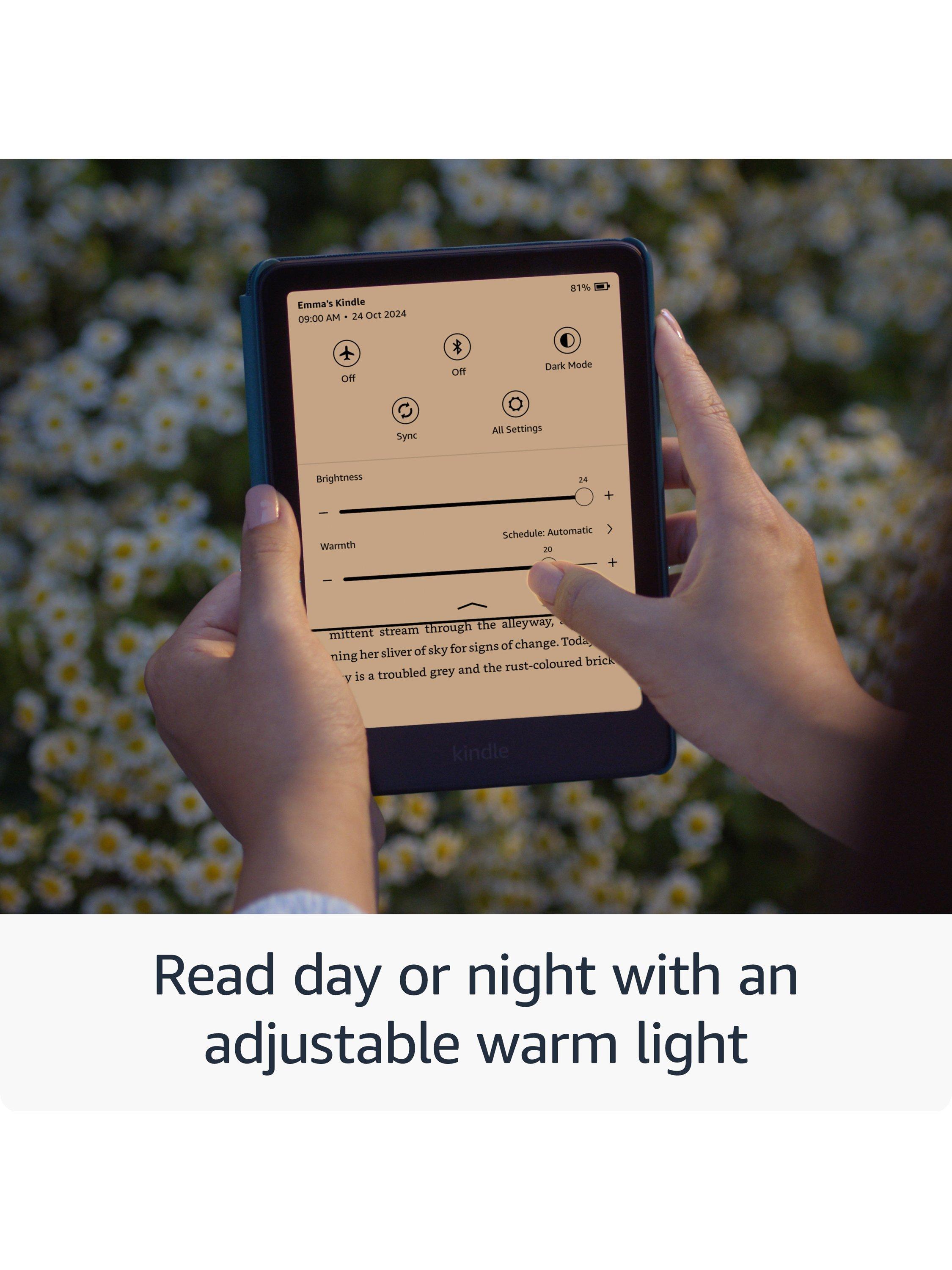 Kindle Paperwhite (2024), Waterproof eReader, 7" High Resolution Illuminated Touch Screen with Adjustable Warm Light, 16GB, with Special Offers