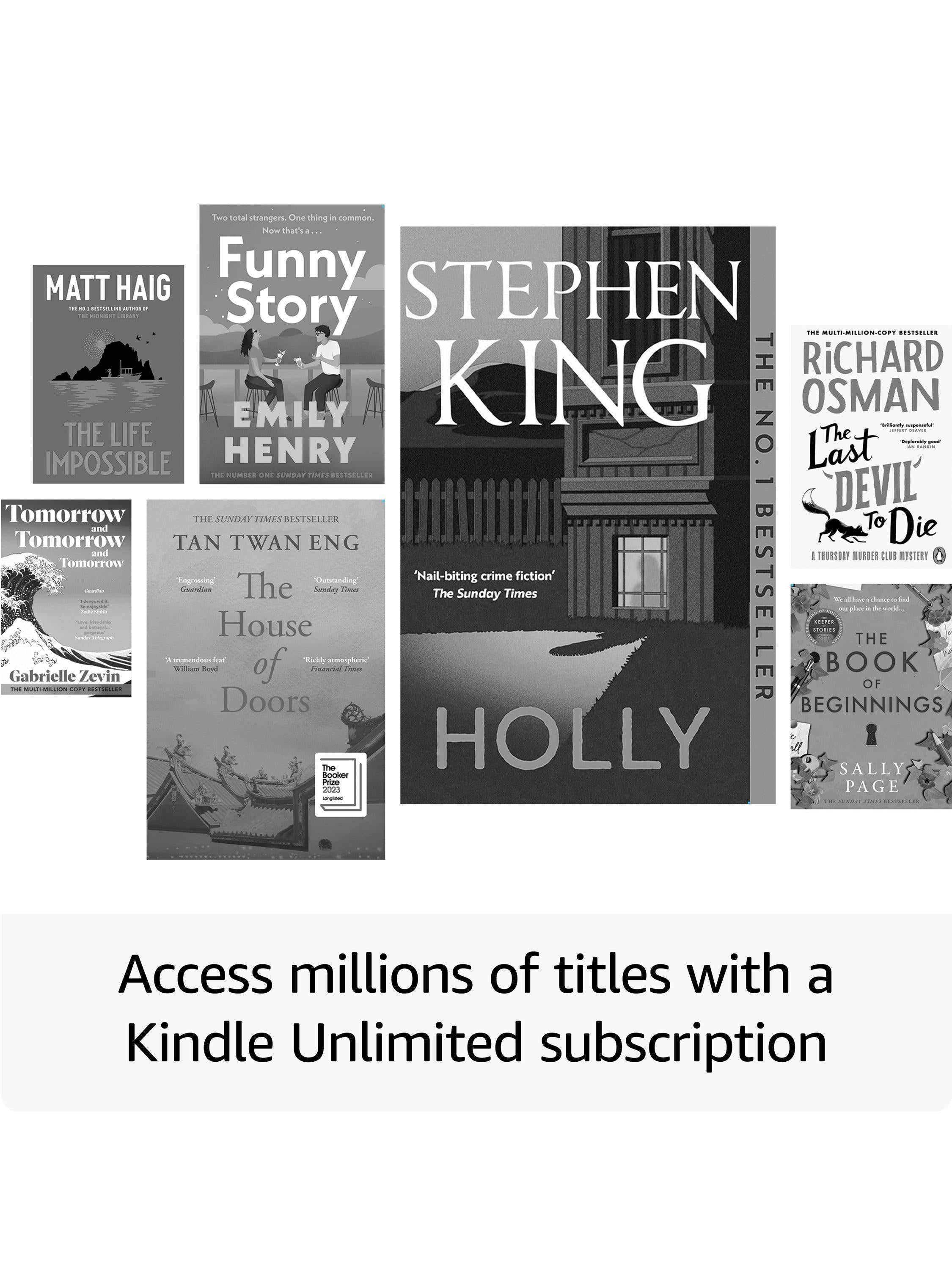 Kindle Paperwhite (2024) Signature Edition, Waterproof eReader, 7" High Resolution Illuminated Touch Screen with Auto-Adjusting Front Light and Wireless Charging, 32GB