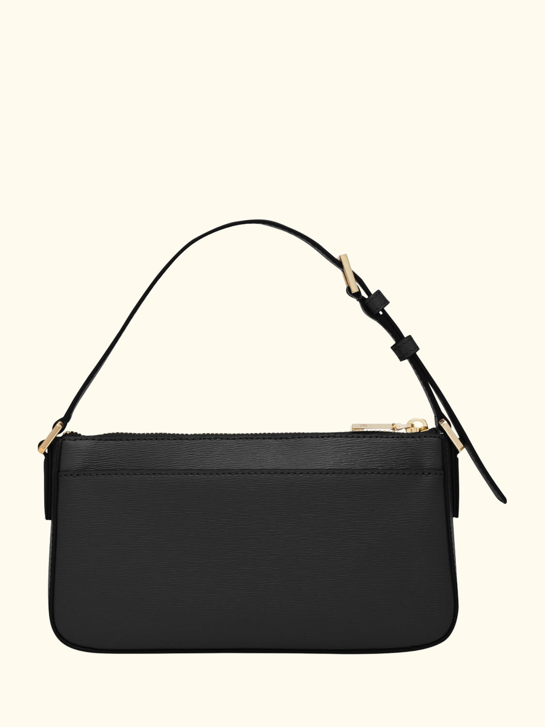 Bryant Avenue Leather Demi Cross Body Bag, Black