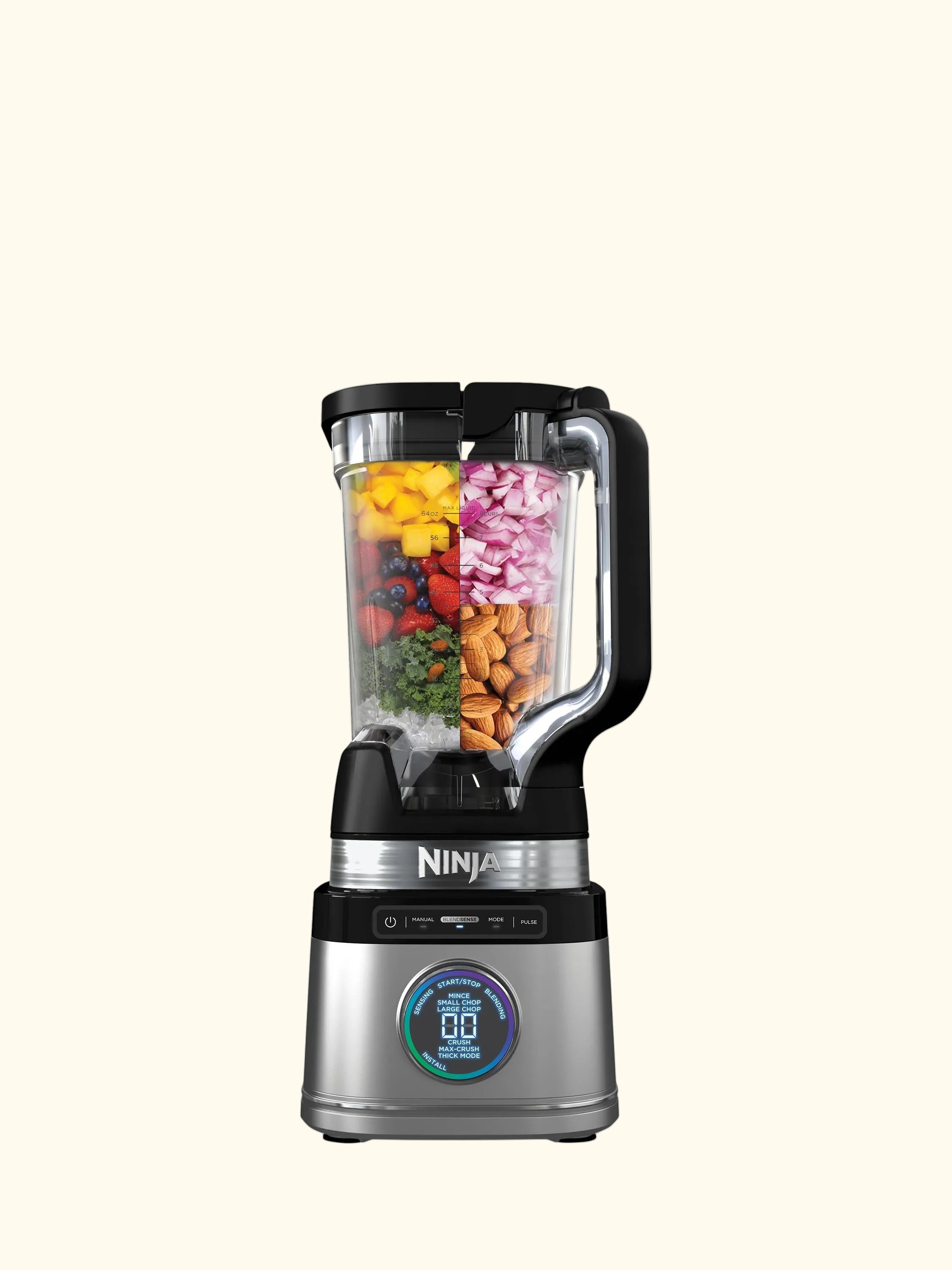 Detect Food Blender, Black
