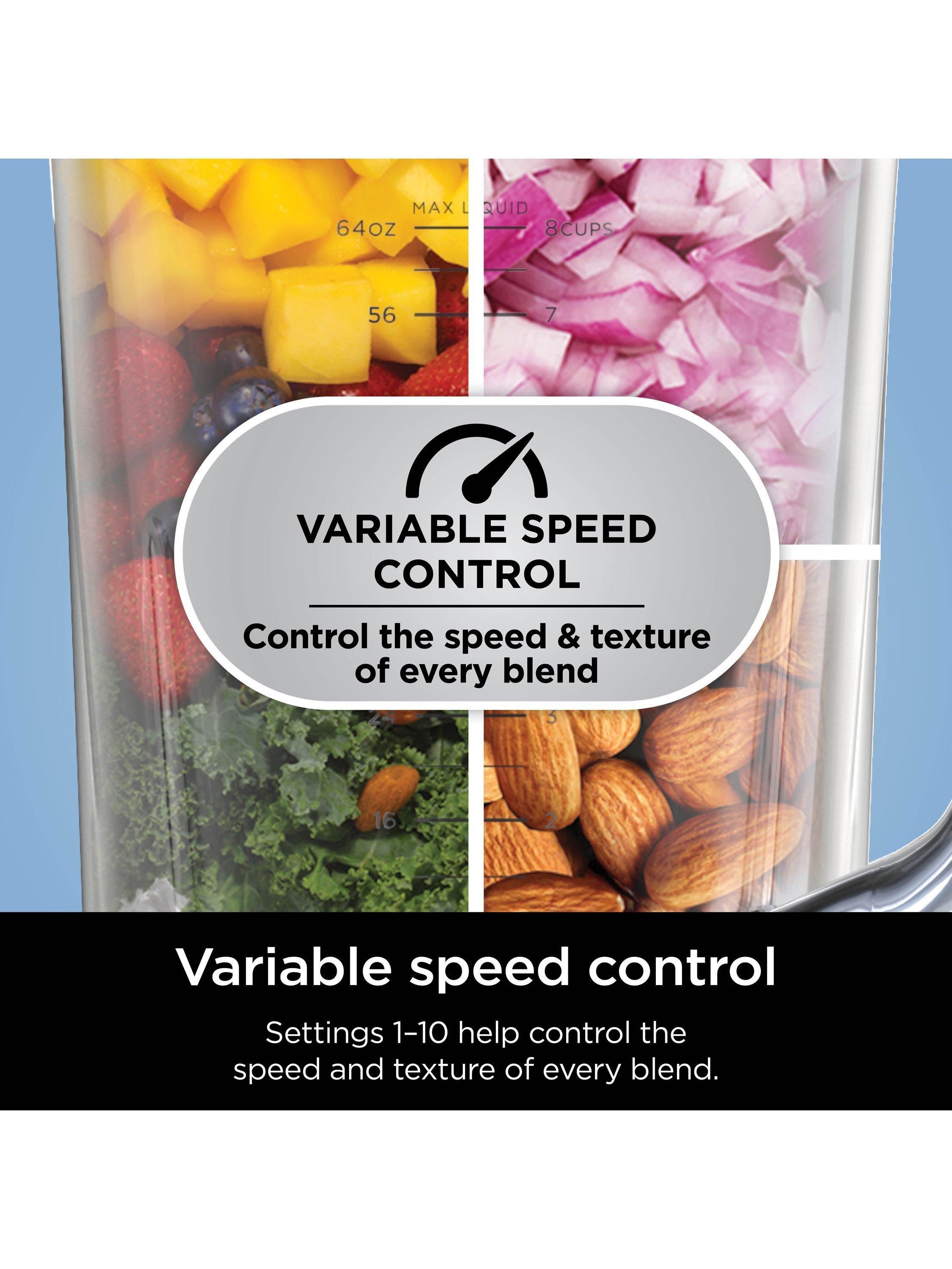 Detect Food Blender, Black