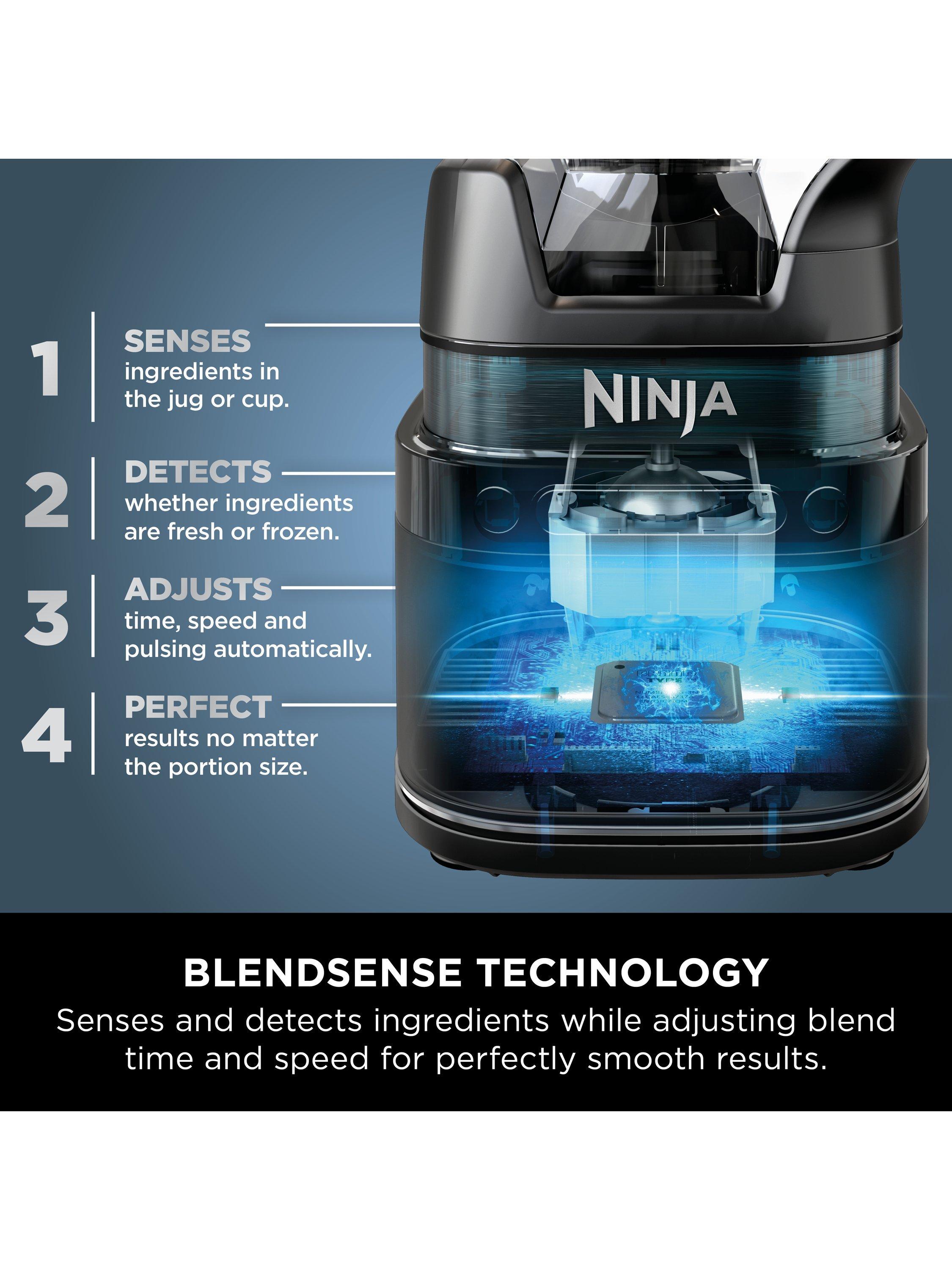 Detect Power Blender Processor Pro Food Processor, Black