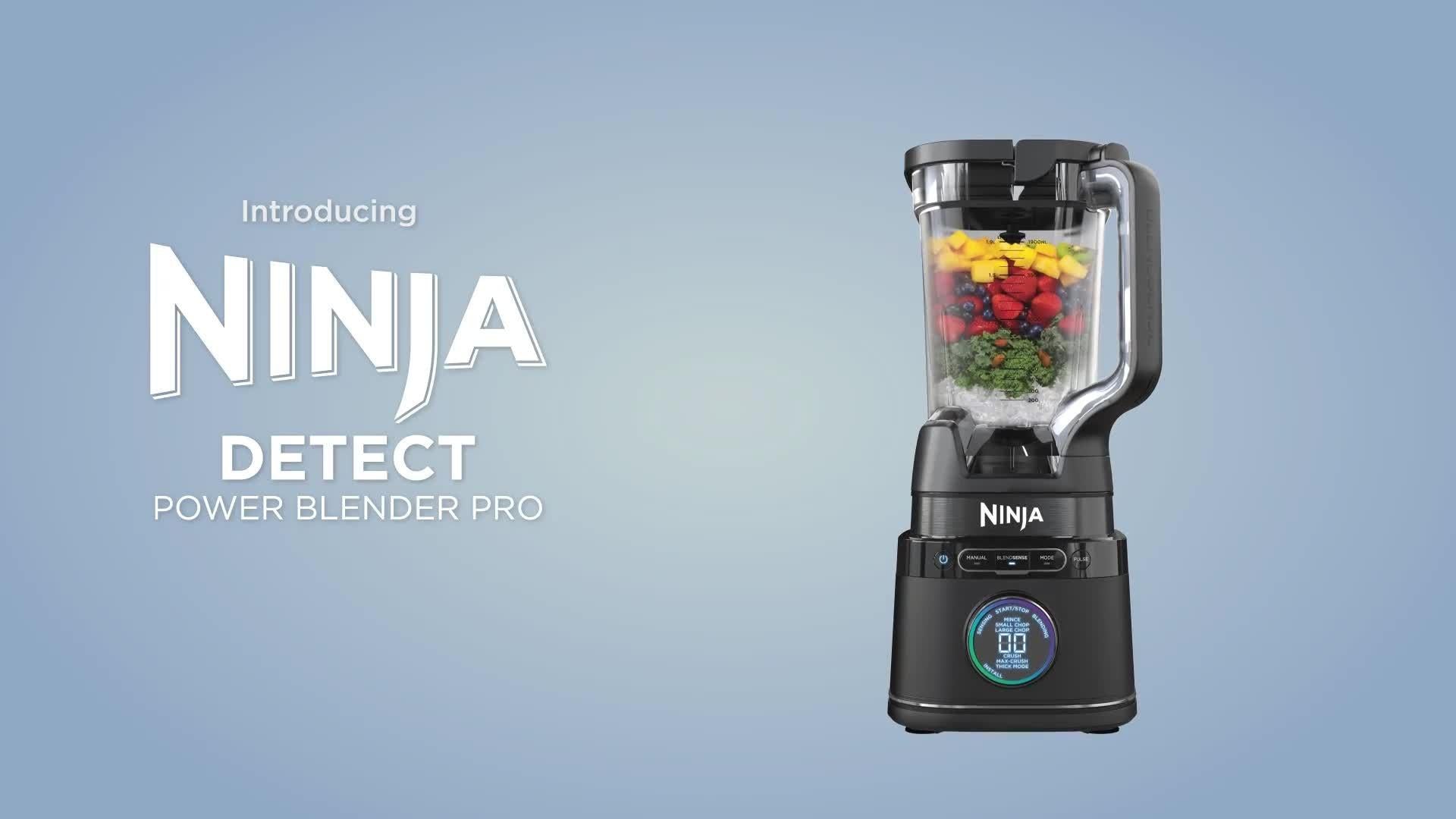 Detect Power Blender Processor Pro Food Processor, Black