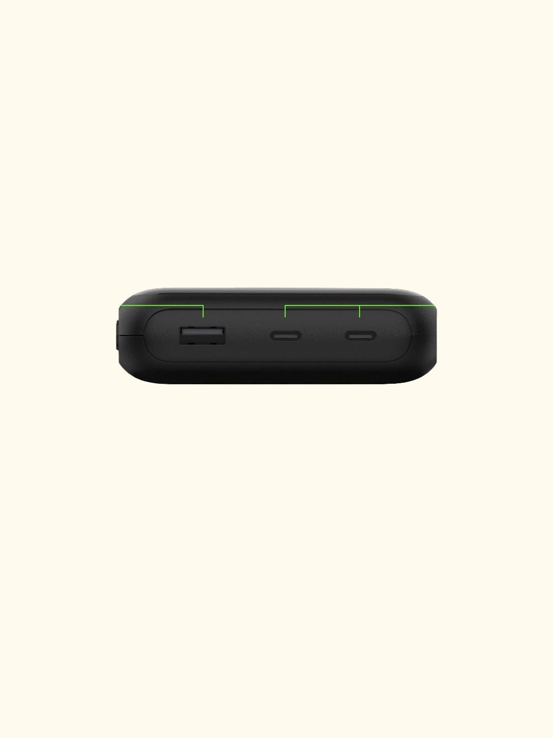 BoostCharge Pro 3-Port Laptop Power Bank, 20K, Black
