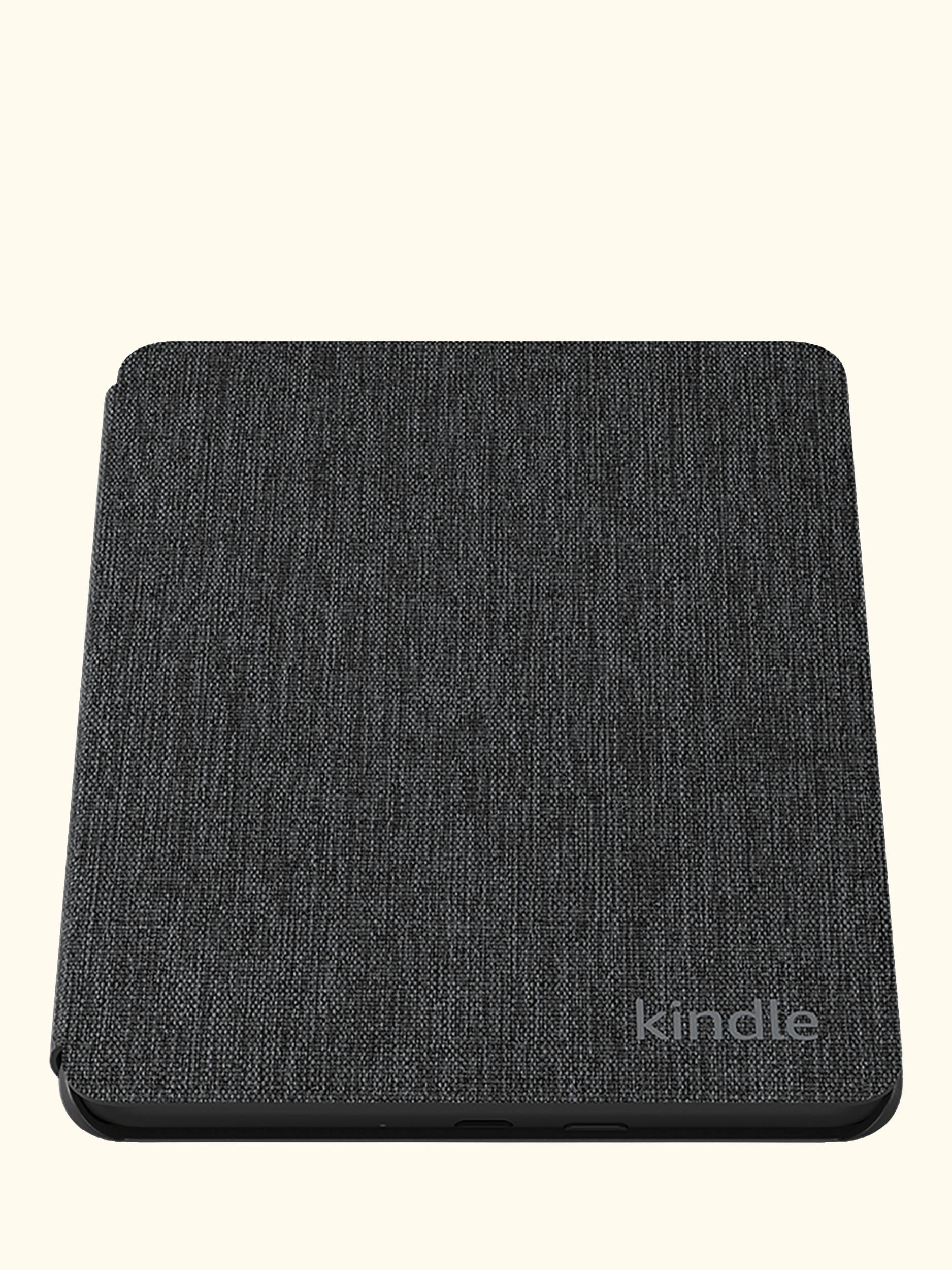 Case for Kindle Paperwhite (2024), Black Fabric