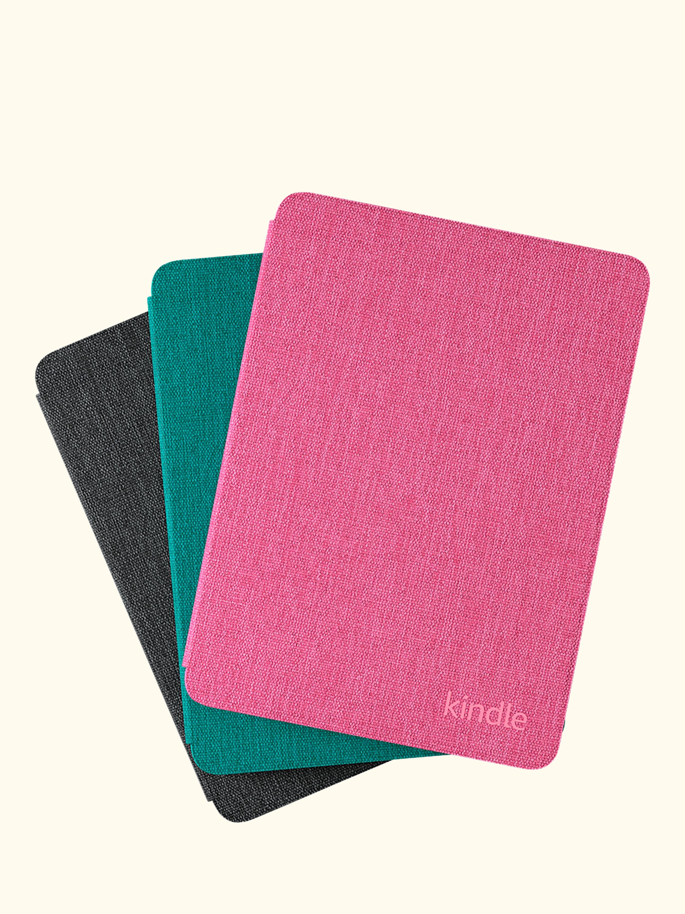 Case for Kindle Paperwhite (2024), Black Fabric