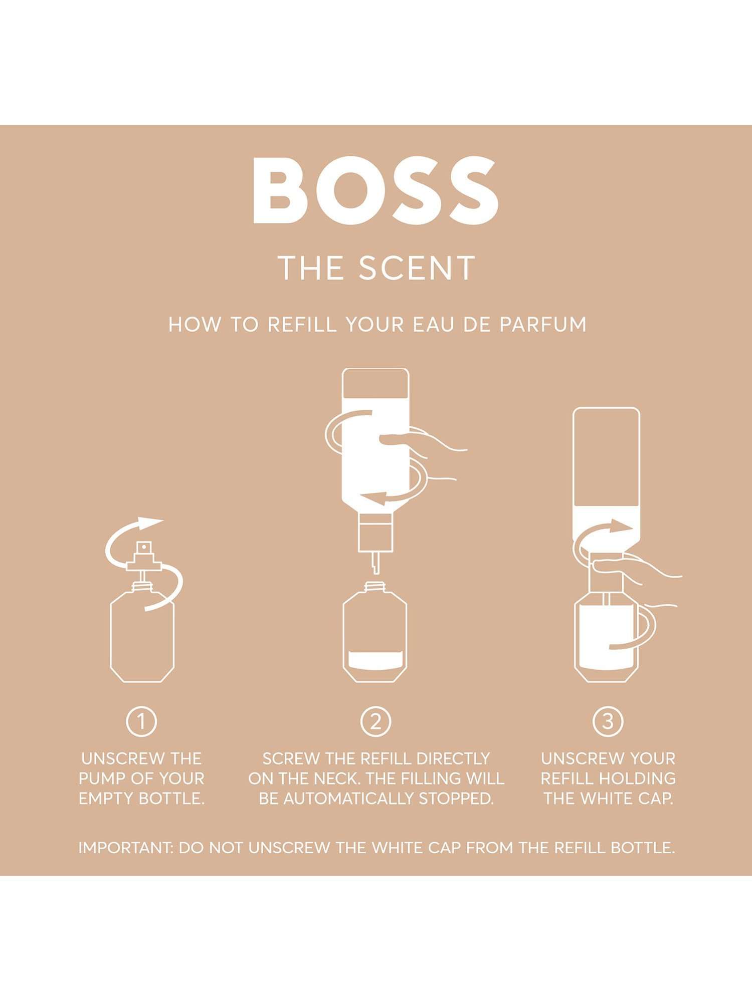 BOSS The Scent Eau de Parfum for Her Refill, 150ml