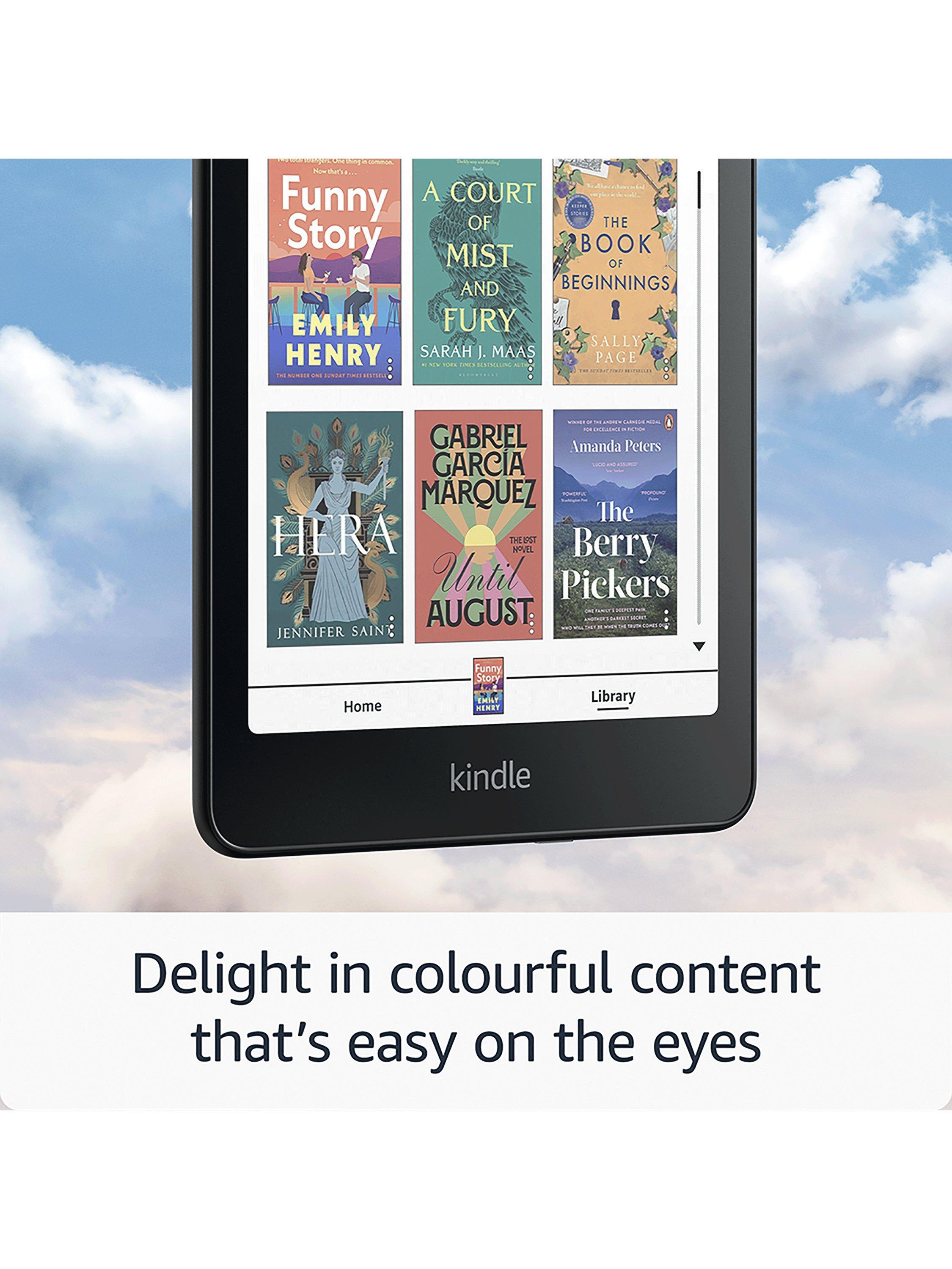 Kindle Colorsoft Signature Edition (2024) eReader, 7” Colour Illuminated Touch Screen, 32GB, Black