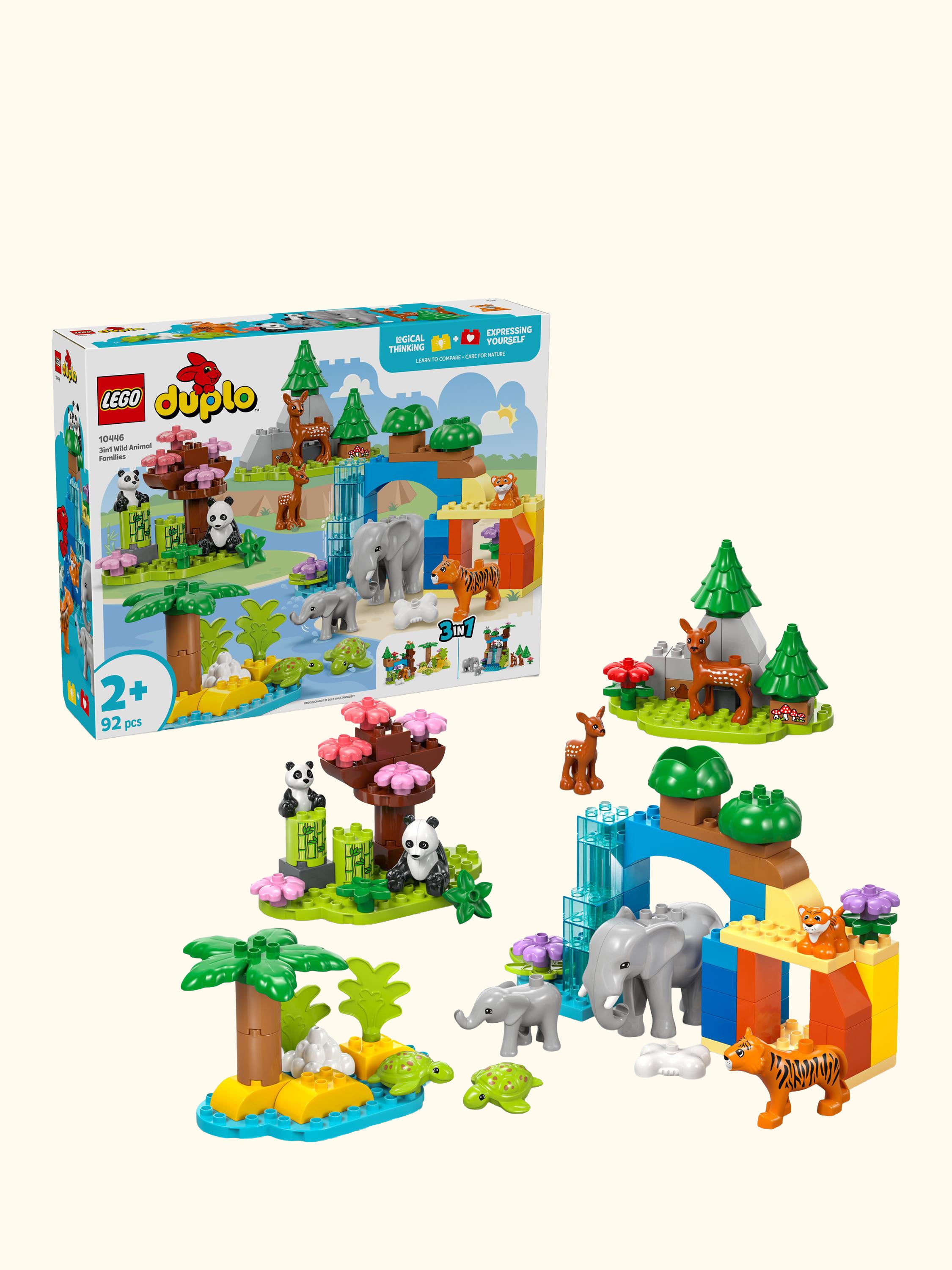 DUPLO 3in1 Wild Animal Families Learning Toy Set 10446