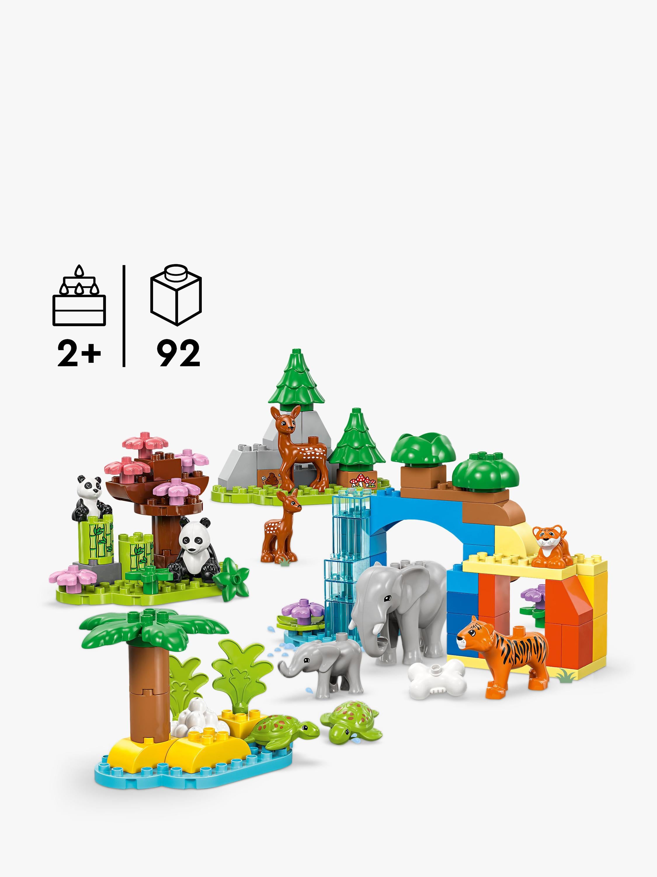 DUPLO 3in1 Wild Animal Families Learning Toy Set 10446