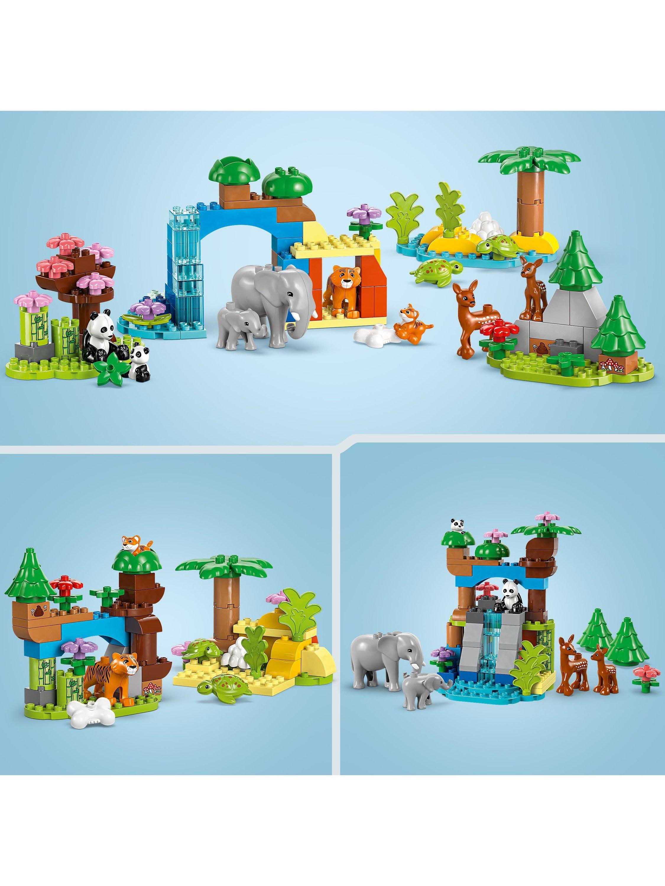 DUPLO 3in1 Wild Animal Families Learning Toy Set 10446