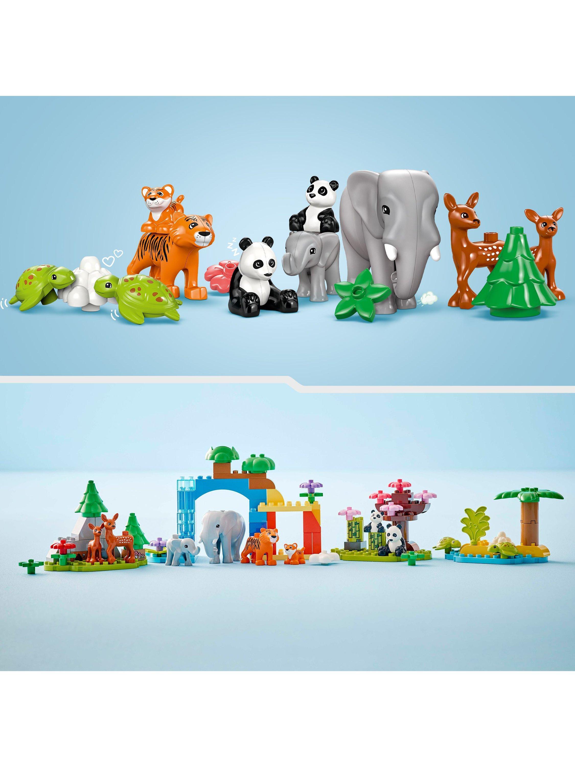 DUPLO 3in1 Wild Animal Families Learning Toy Set 10446