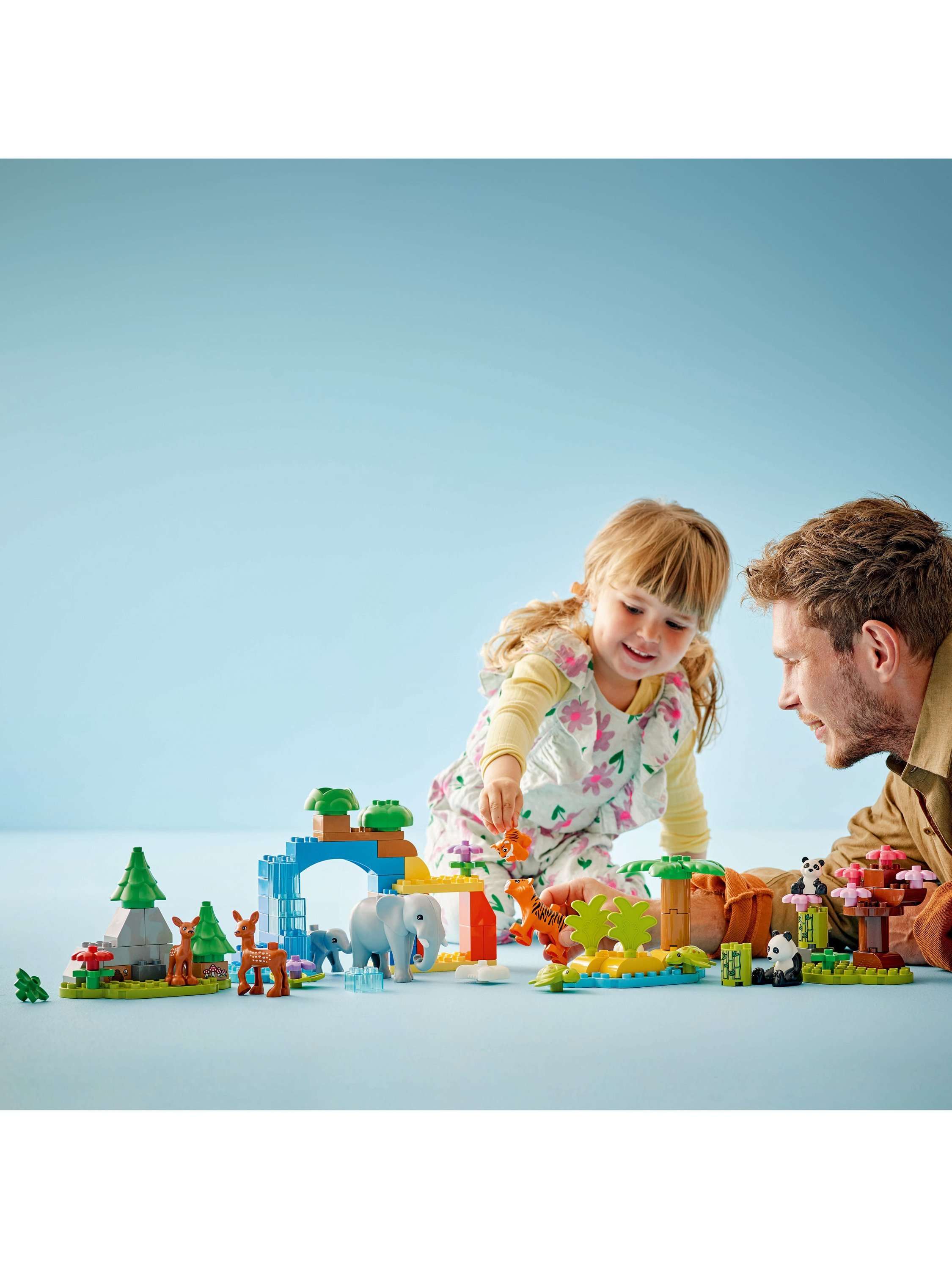 DUPLO 3in1 Wild Animal Families Learning Toy Set 10446