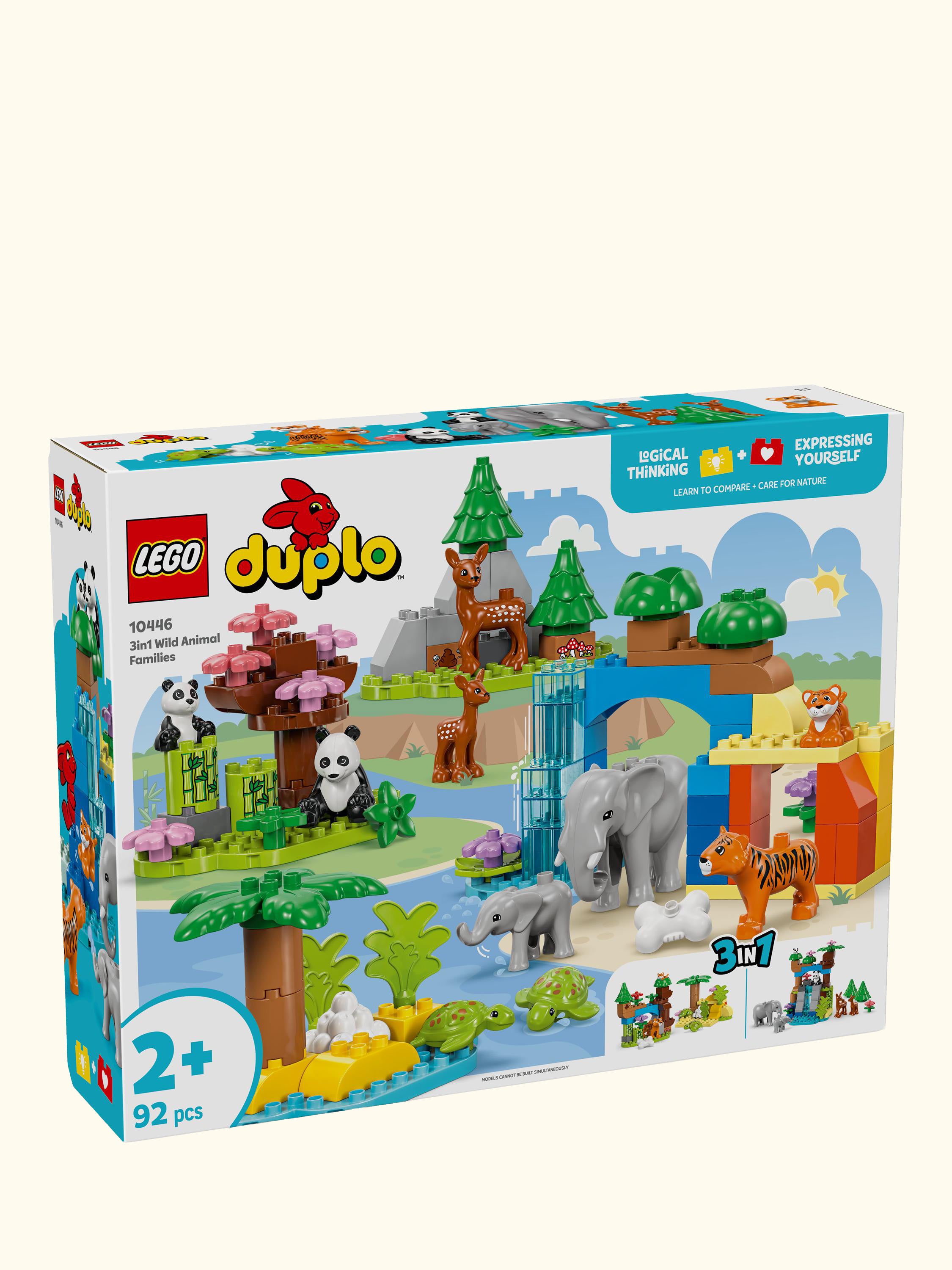 DUPLO 3in1 Wild Animal Families Learning Toy Set 10446