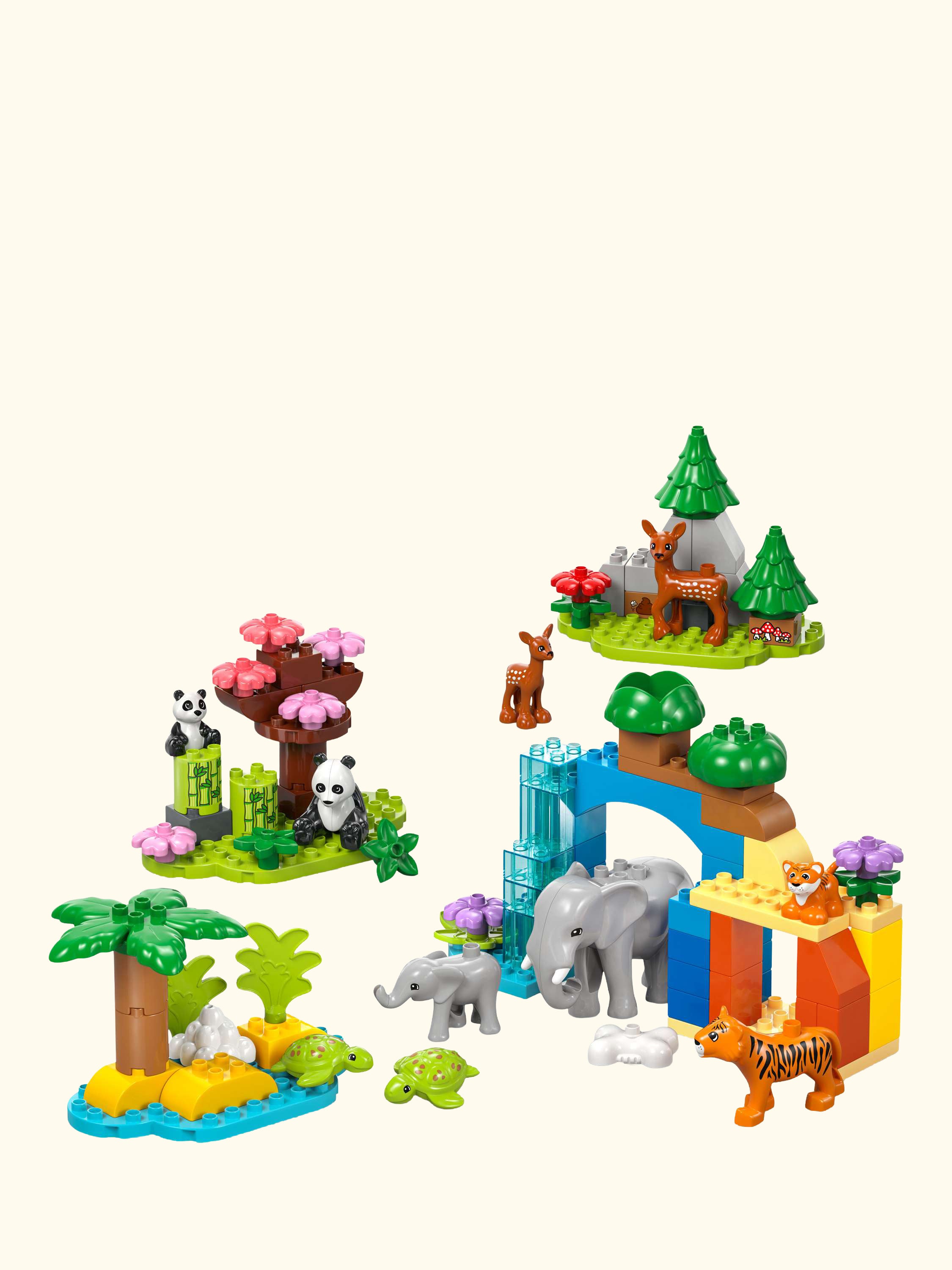 DUPLO 3in1 Wild Animal Families Learning Toy Set 10446