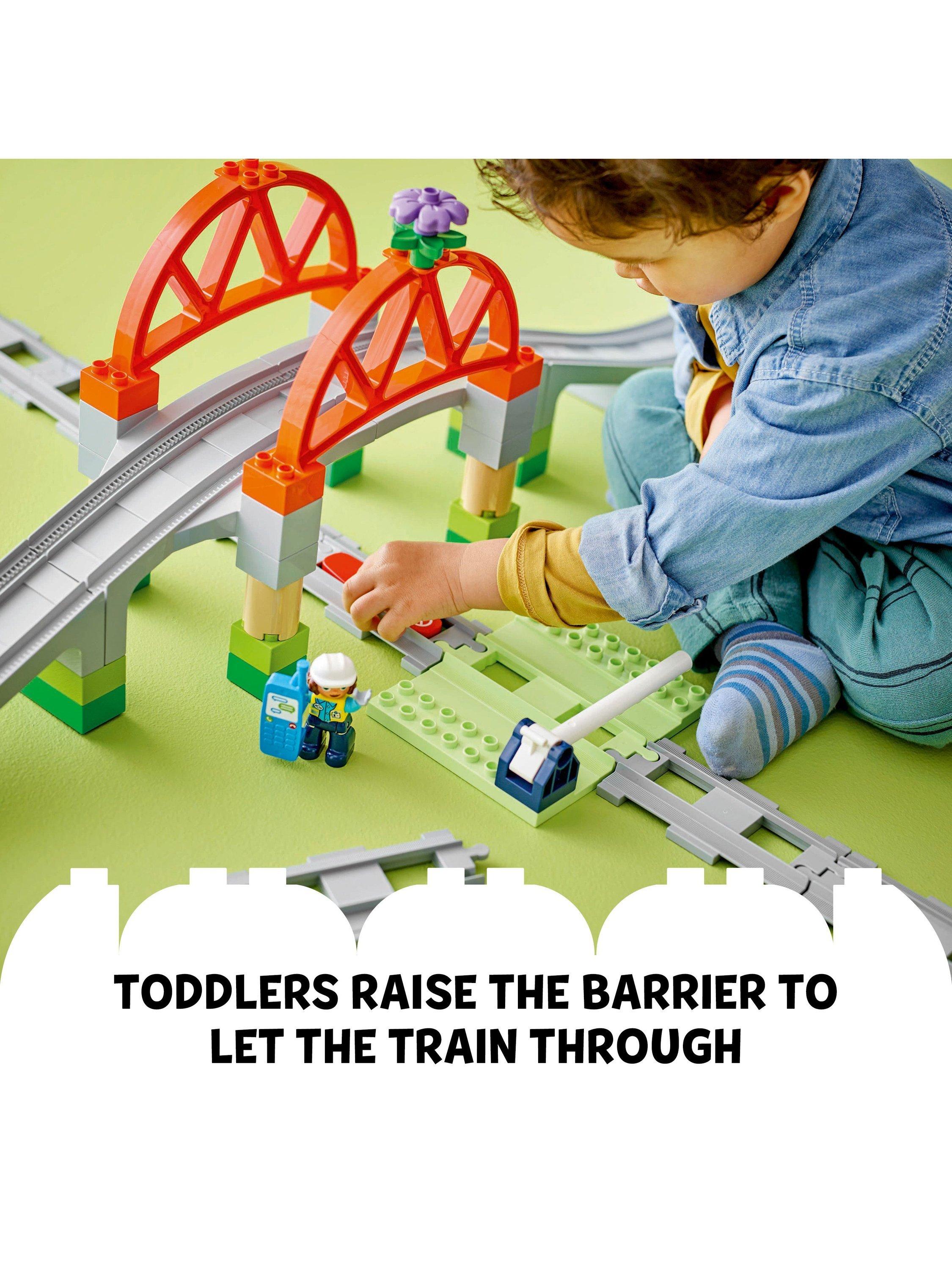 DUPLO Train Bridge and Tracks Expansion Set Toy 10426