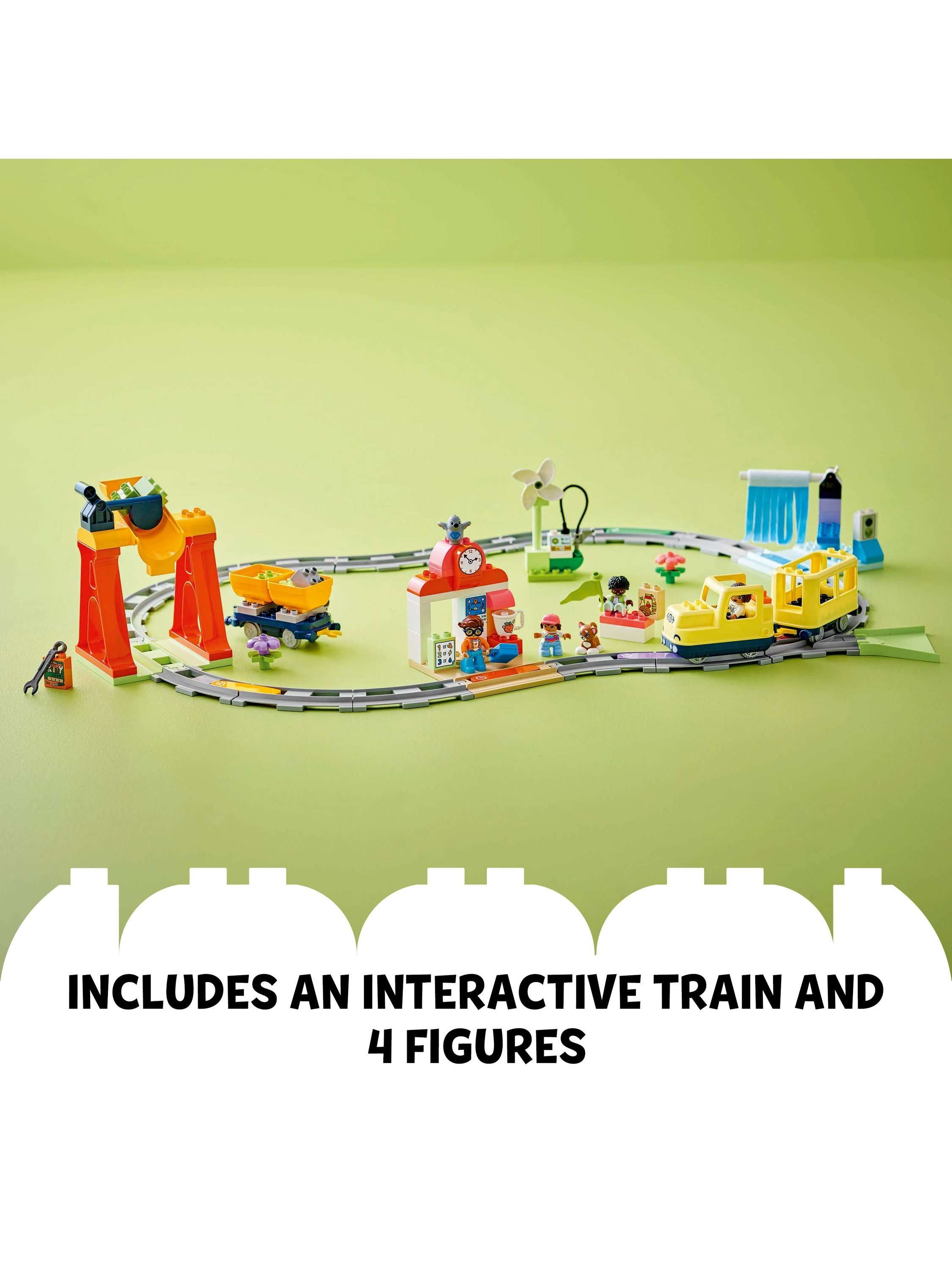 DUPLO Big Interactive Community Toy Train Set 10428