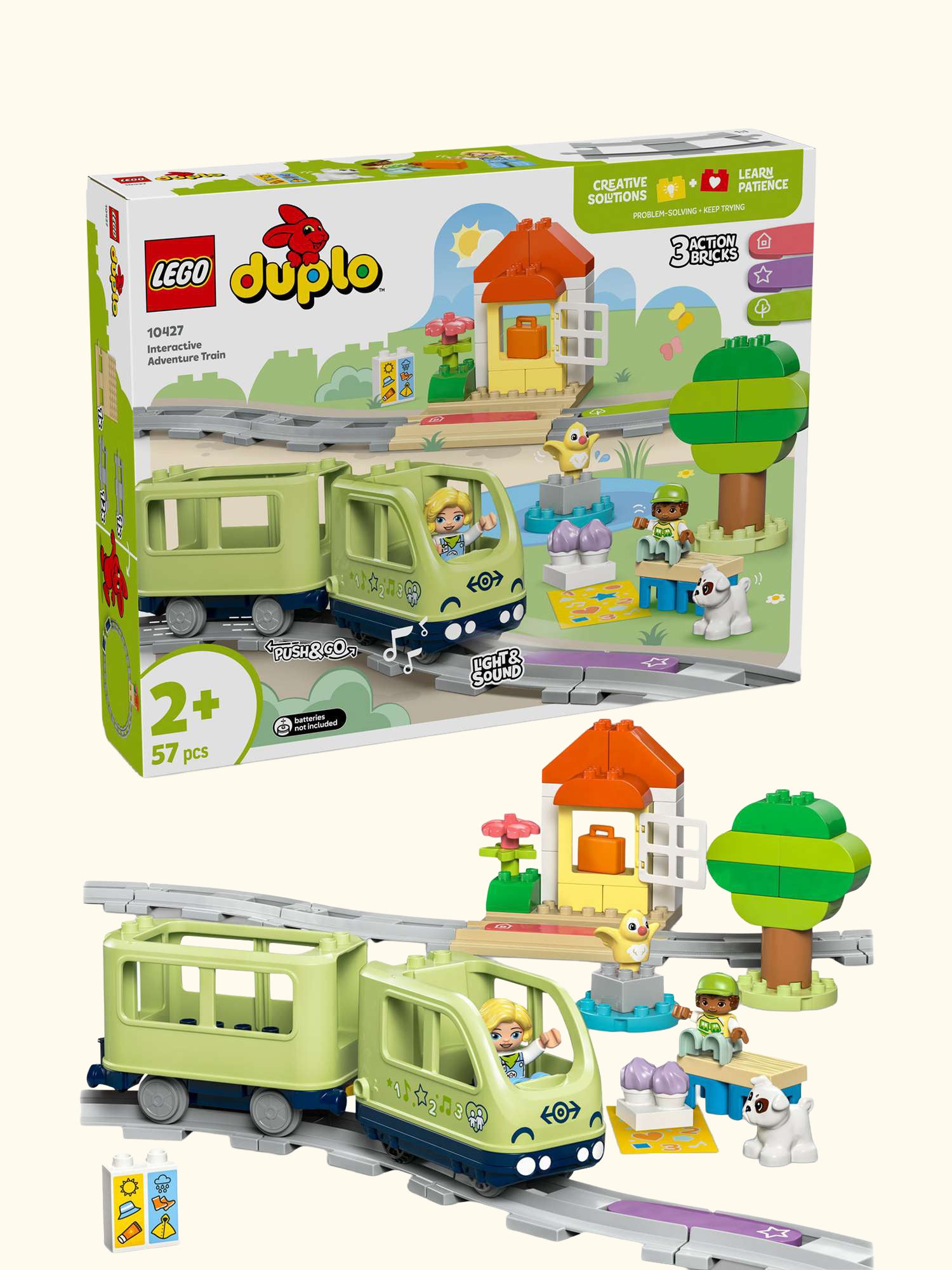DUPLO 10427 Interactive Adventure Train Building Toy