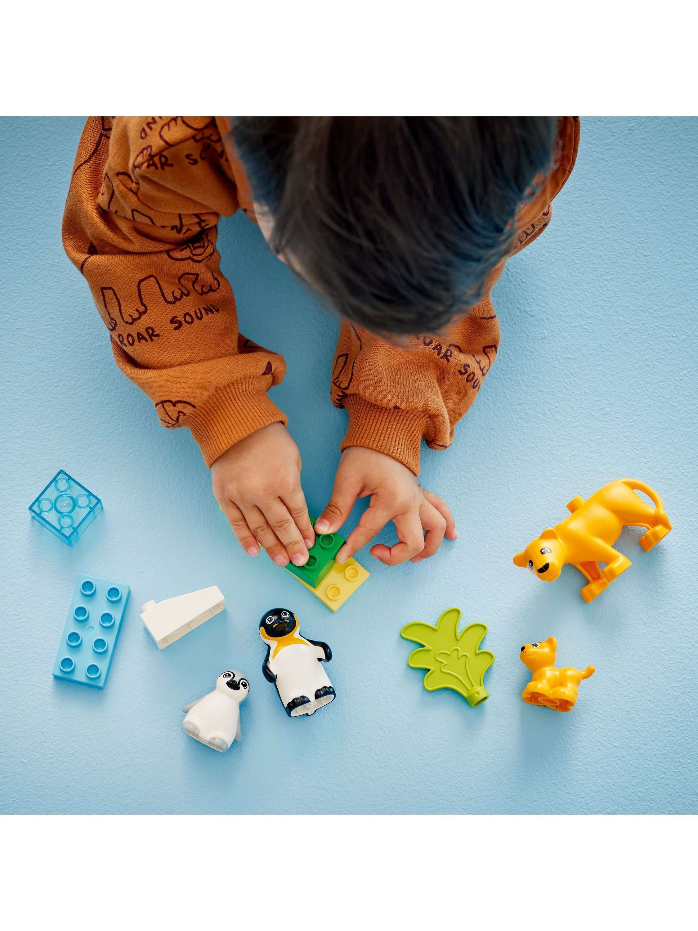 DUPLO Wild Animal Families: Penguins & Lions Set 10442